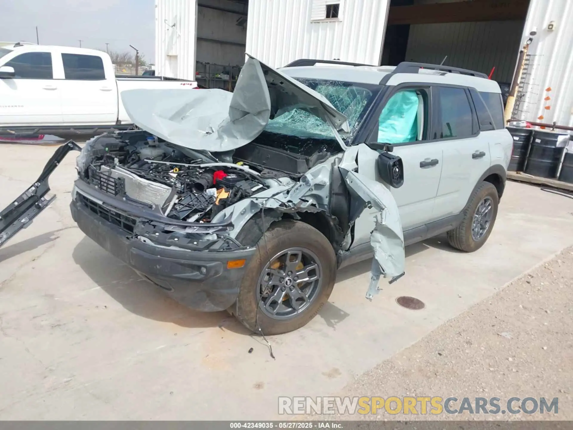 2 fotografías del automóvil dañado 3FMCR9B67NRD85438 FORD BRONCO SPORT 2022