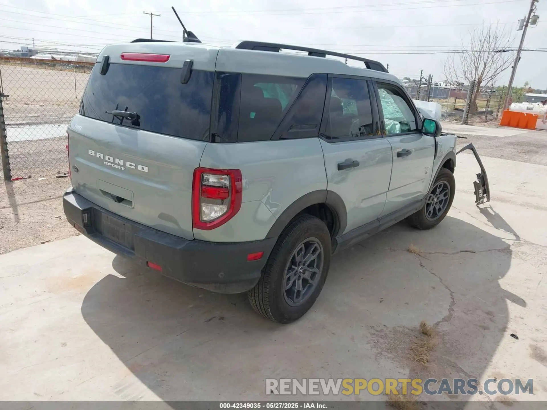 4 fotografías del automóvil dañado 3FMCR9B67NRD85438 FORD BRONCO SPORT 2022