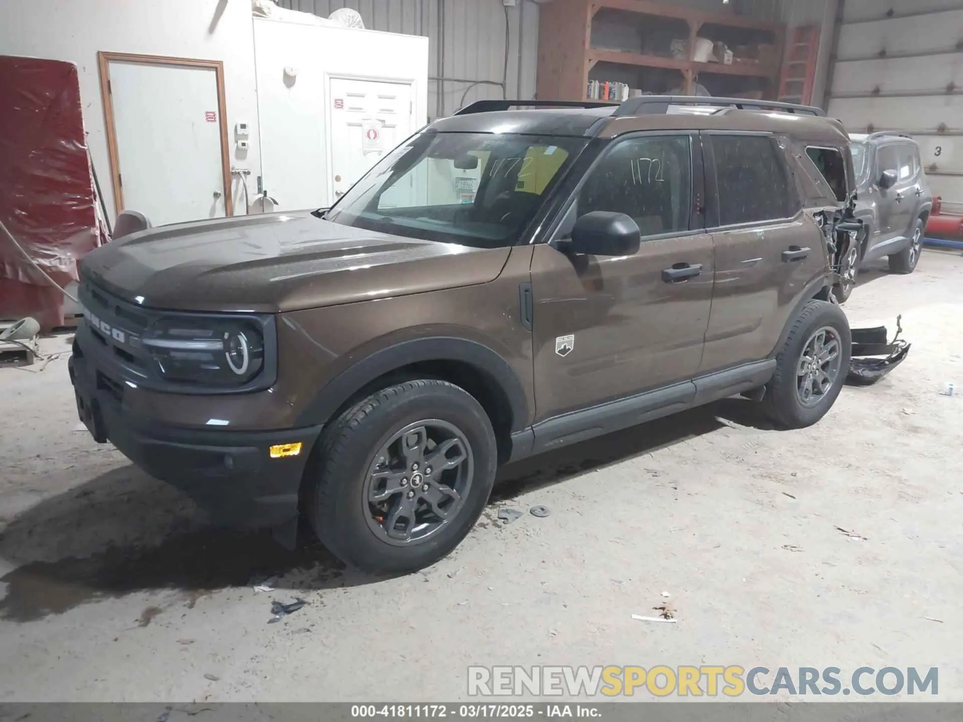2 fotografías del automóvil dañado 3FMCR9B68NRE36560 FORD BRONCO SPORT 2022