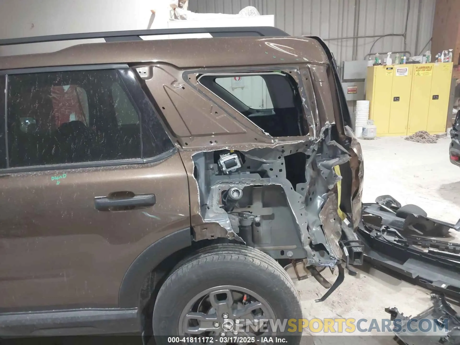 6 fotografías del automóvil dañado 3FMCR9B68NRE36560 FORD BRONCO SPORT 2022