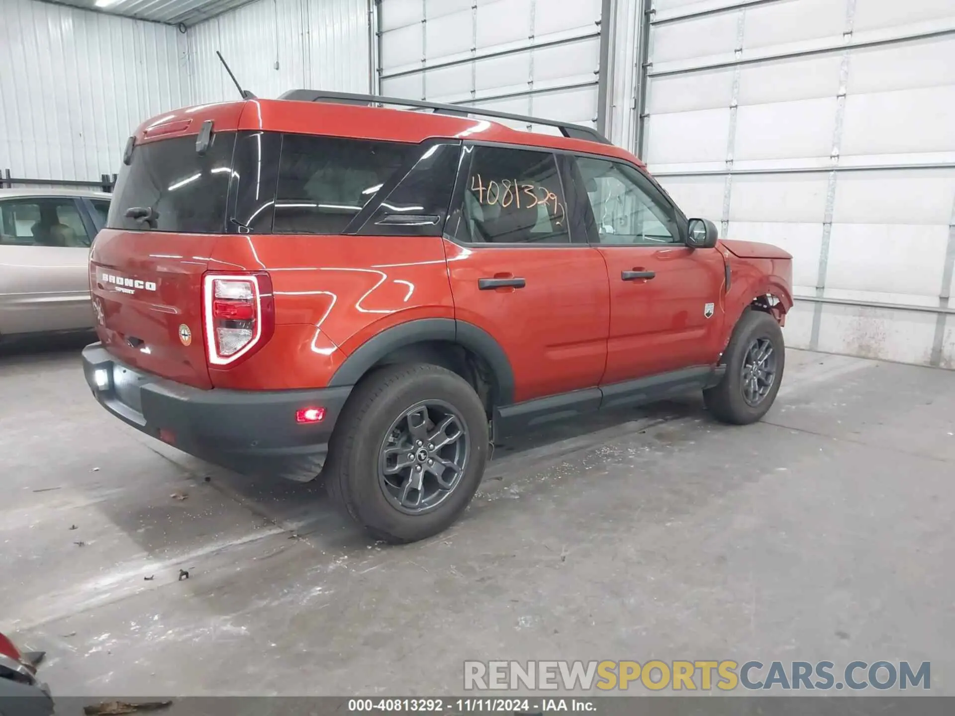4 fotografías del automóvil dañado 3FMCR9B6XNRD63935 FORD BRONCO SPORT 2022