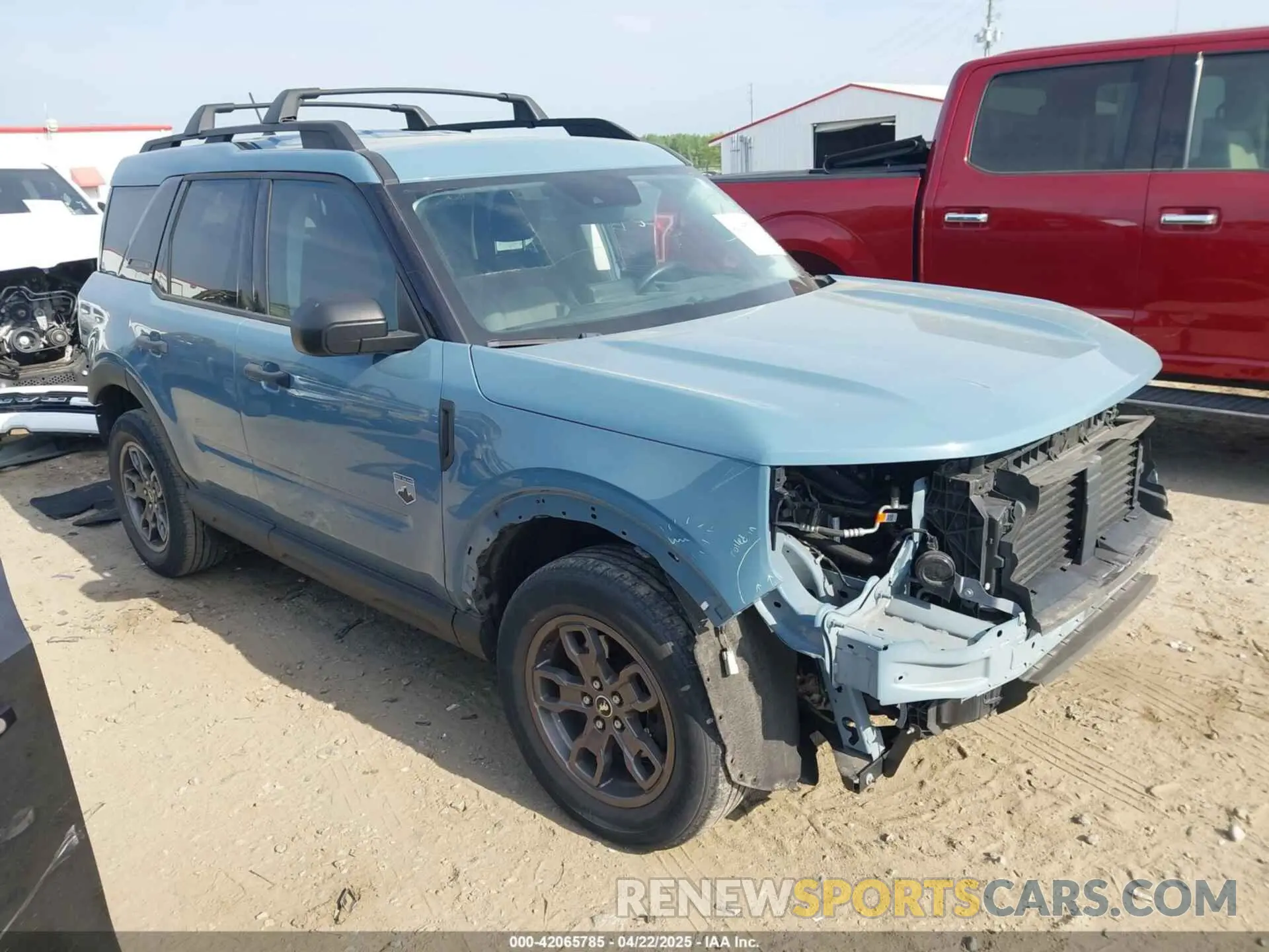1 fotografías del automóvil dañado 3FMCR9B6XNRD65085 FORD BRONCO SPORT 2022