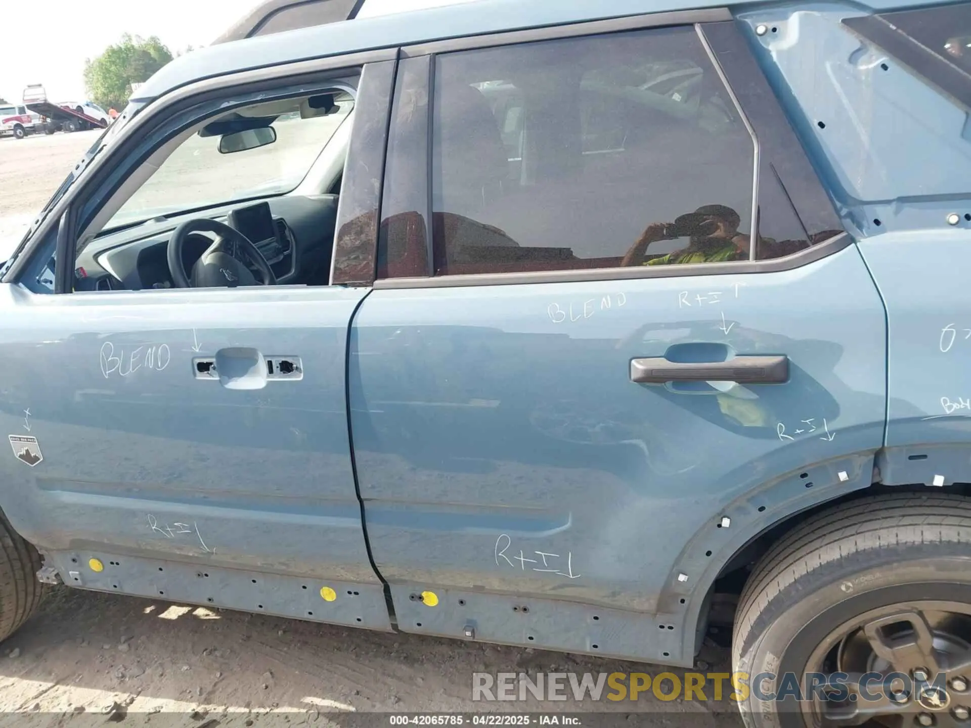 15 fotografías del automóvil dañado 3FMCR9B6XNRD65085 FORD BRONCO SPORT 2022