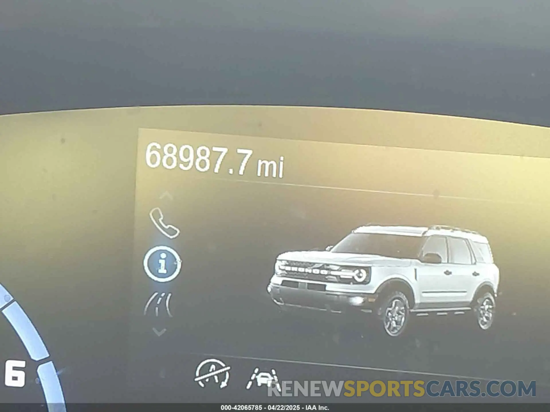 16 fotografías del automóvil dañado 3FMCR9B6XNRD65085 FORD BRONCO SPORT 2022