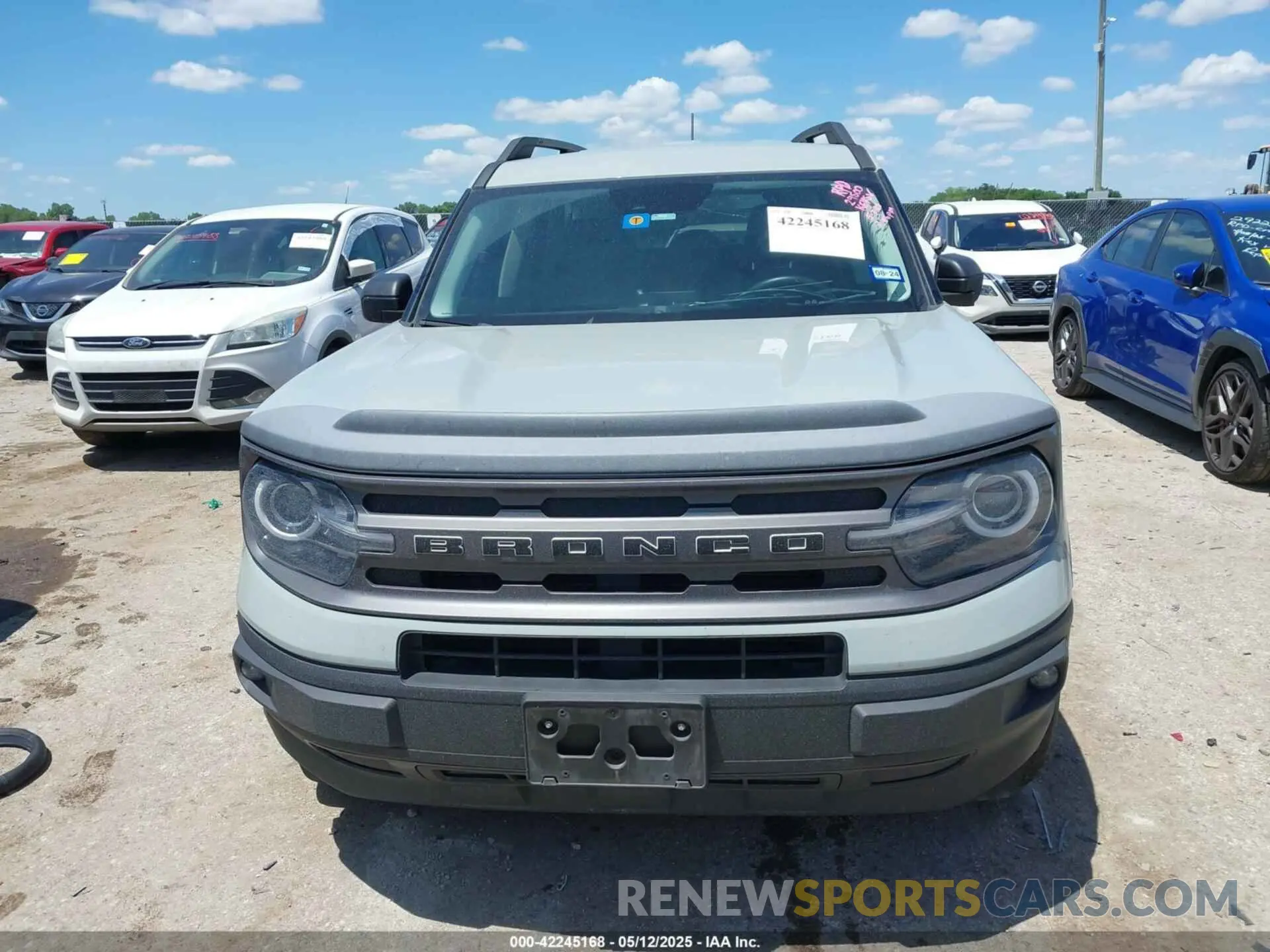 12 fotografías del automóvil dañado 3FMCR9B6XNRD65927 FORD BRONCO SPORT 2022