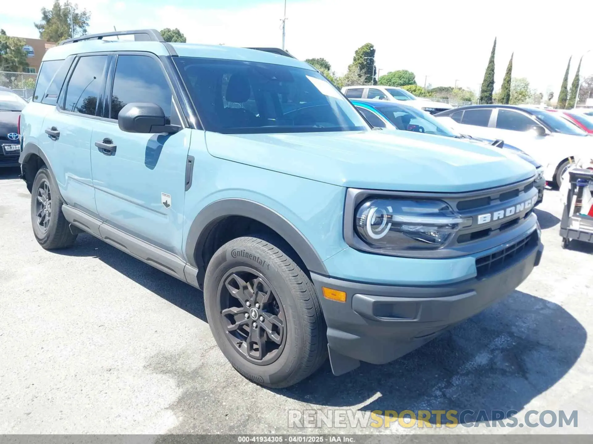 1 fotografías del automóvil dañado 3FMCR9B6XNRD72974 FORD BRONCO SPORT 2022
