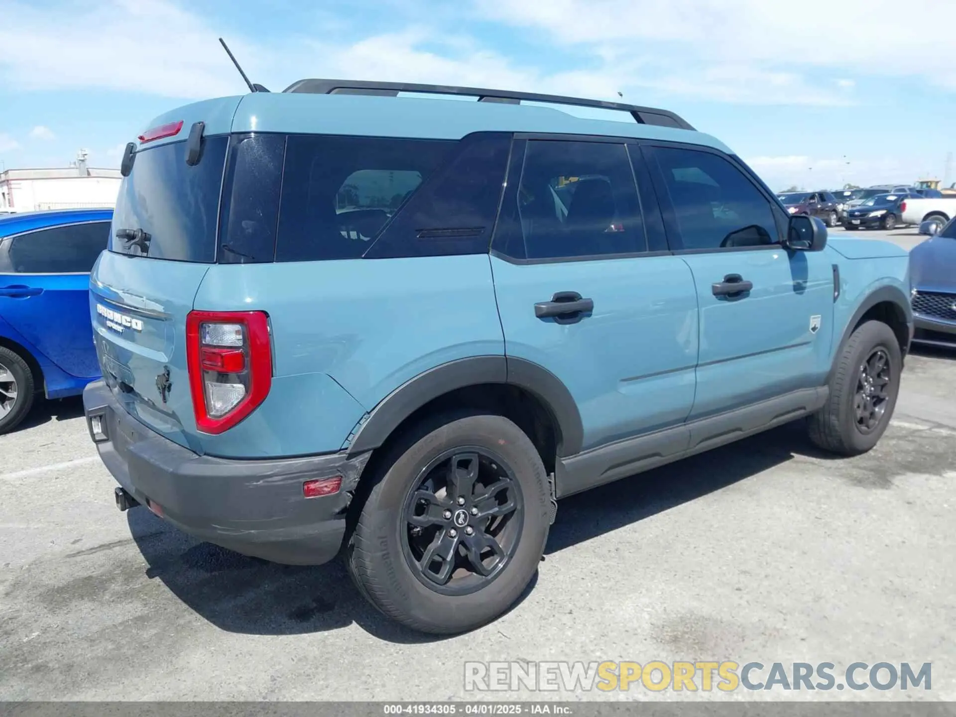 12 fotografías del automóvil dañado 3FMCR9B6XNRD72974 FORD BRONCO SPORT 2022