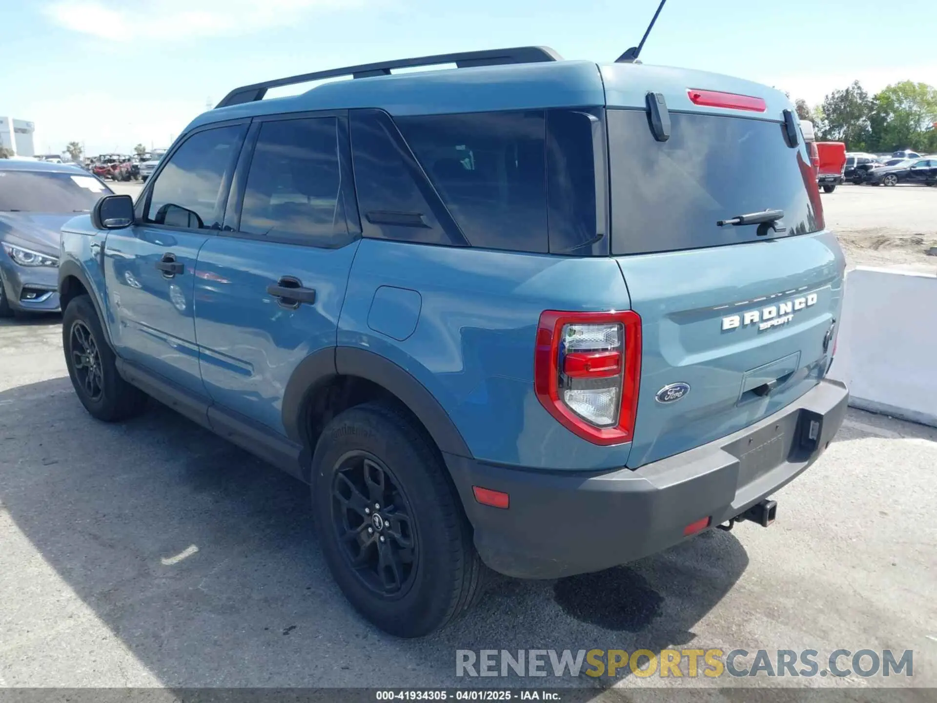 3 fotografías del automóvil dañado 3FMCR9B6XNRD72974 FORD BRONCO SPORT 2022