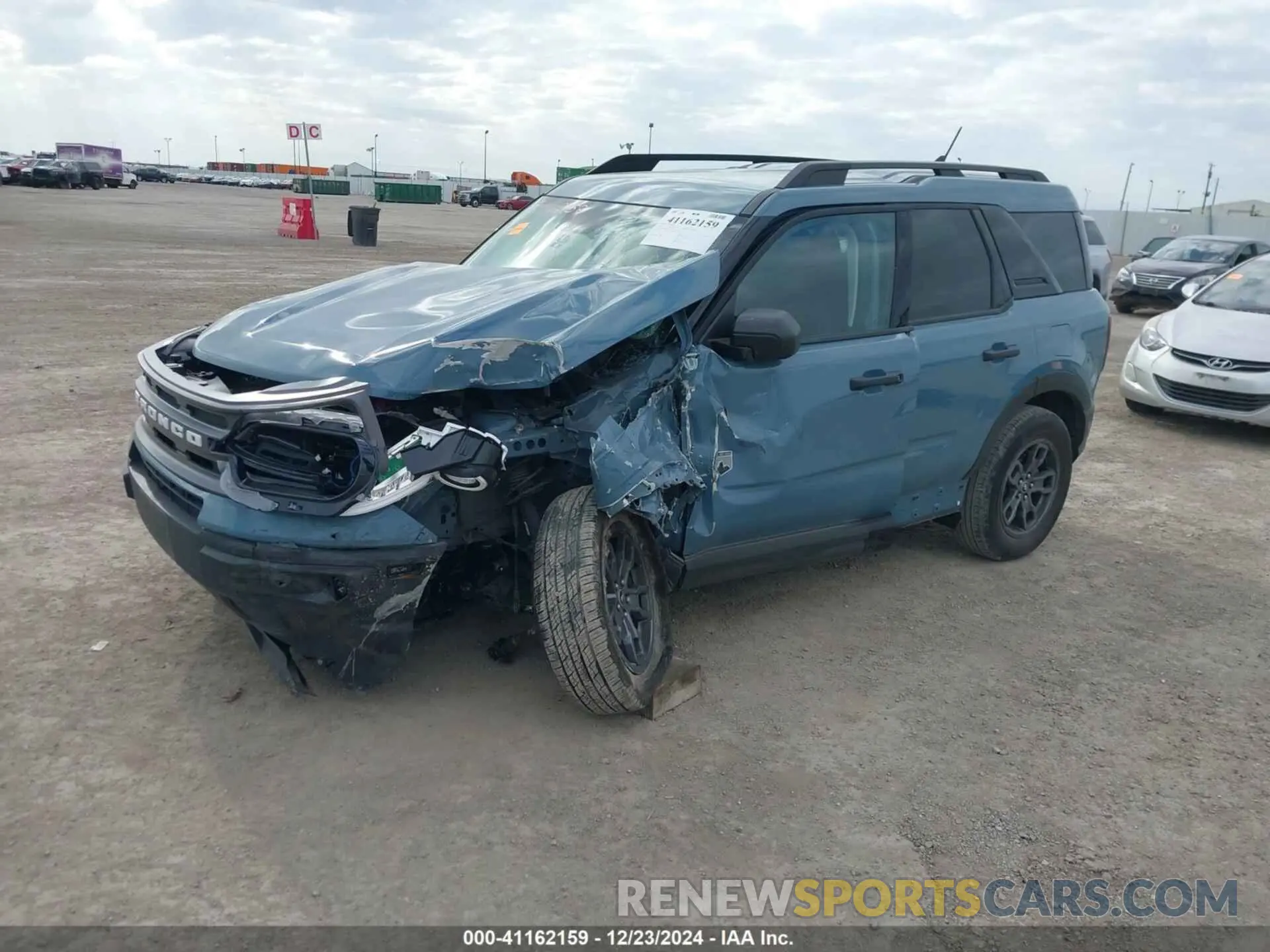 2 fotografías del automóvil dañado 3FMCR9B6XNRE04984 FORD BRONCO SPORT 2022
