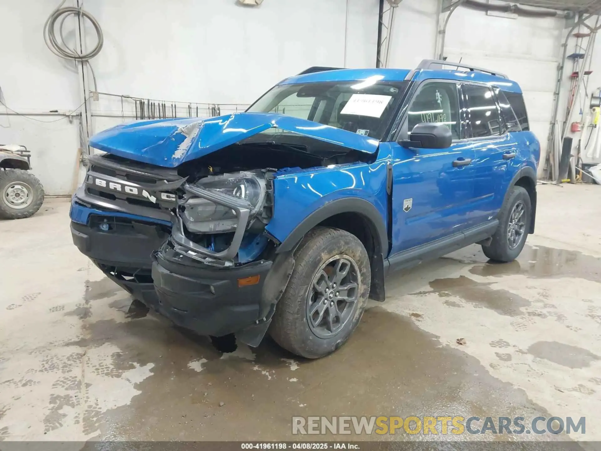 2 fotografías del automóvil dañado 3FMCR9B6XNRE33420 FORD BRONCO SPORT 2022