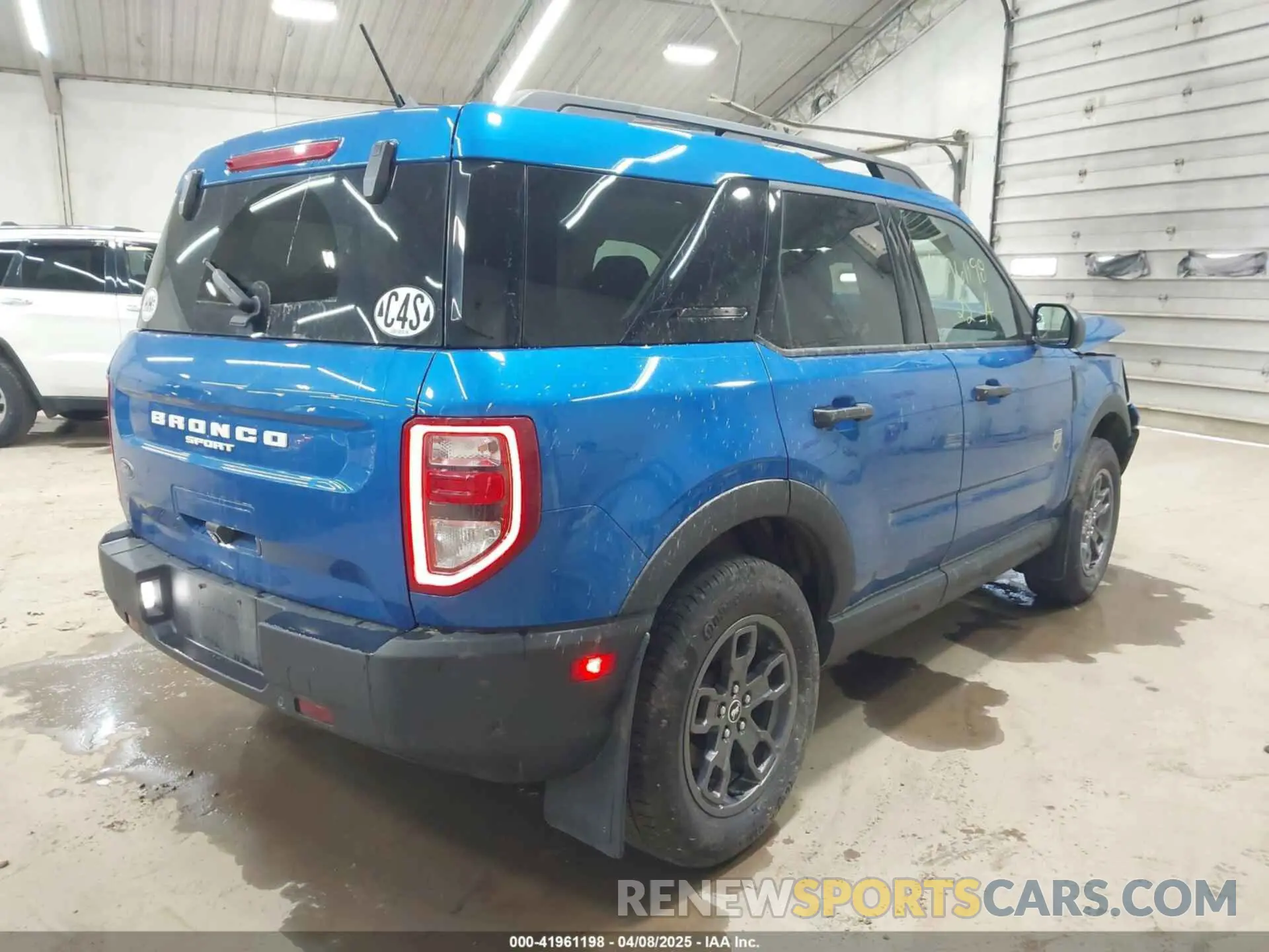 4 fotografías del automóvil dañado 3FMCR9B6XNRE33420 FORD BRONCO SPORT 2022