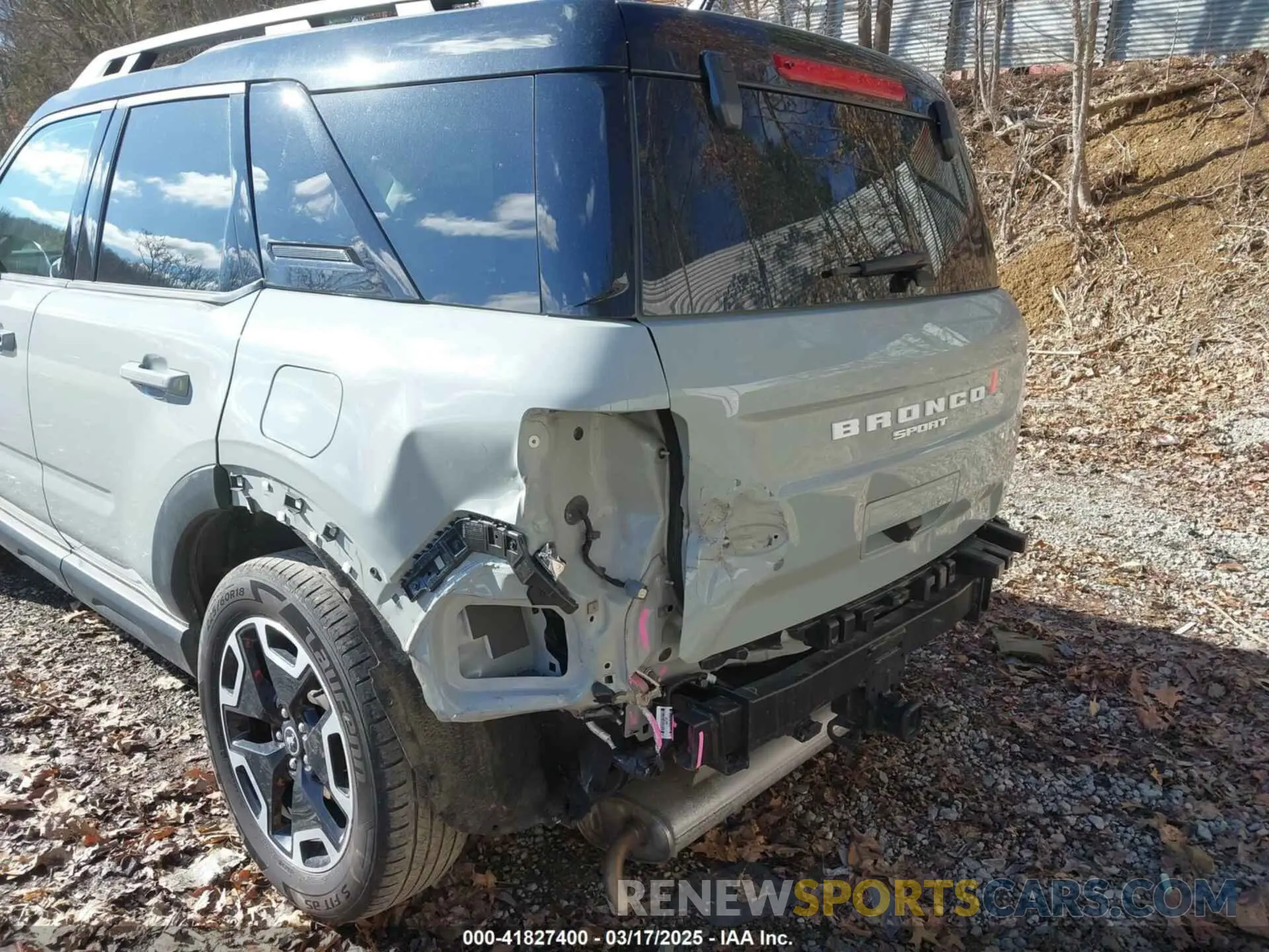 6 fotografías del automóvil dañado 3FMCR9C63NRD84317 FORD BRONCO SPORT 2022