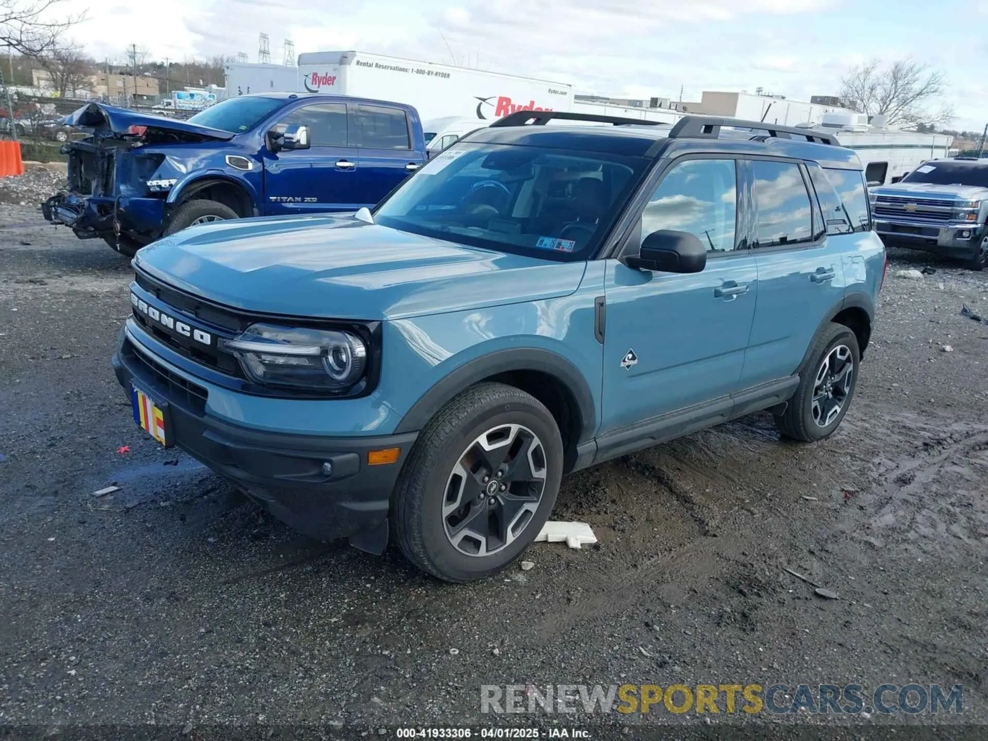 2 fotografías del automóvil dañado 3FMCR9C66NRD24368 FORD BRONCO SPORT 2022