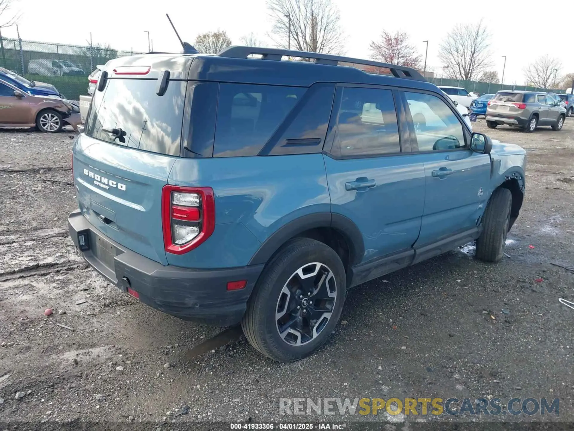 4 fotografías del automóvil dañado 3FMCR9C66NRD24368 FORD BRONCO SPORT 2022