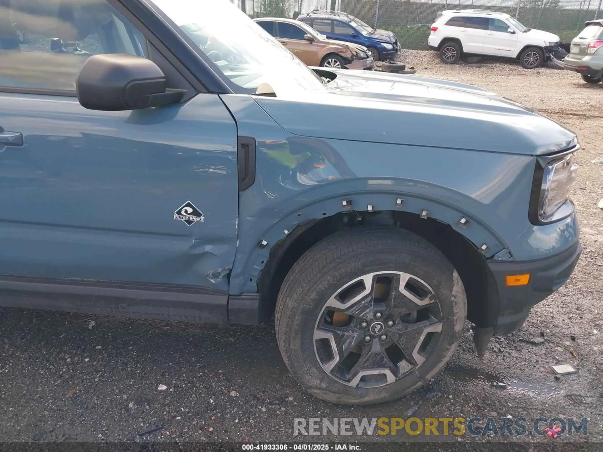 6 fotografías del automóvil dañado 3FMCR9C66NRD24368 FORD BRONCO SPORT 2022