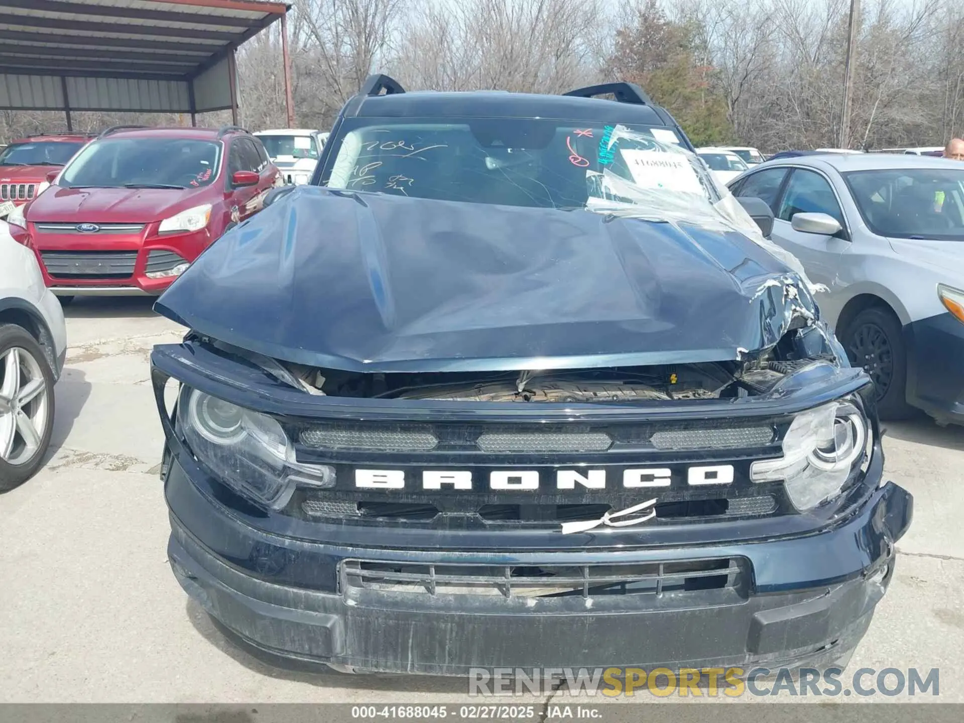 12 fotografías del automóvil dañado 3FMCR9C66NRE30271 FORD BRONCO SPORT 2022