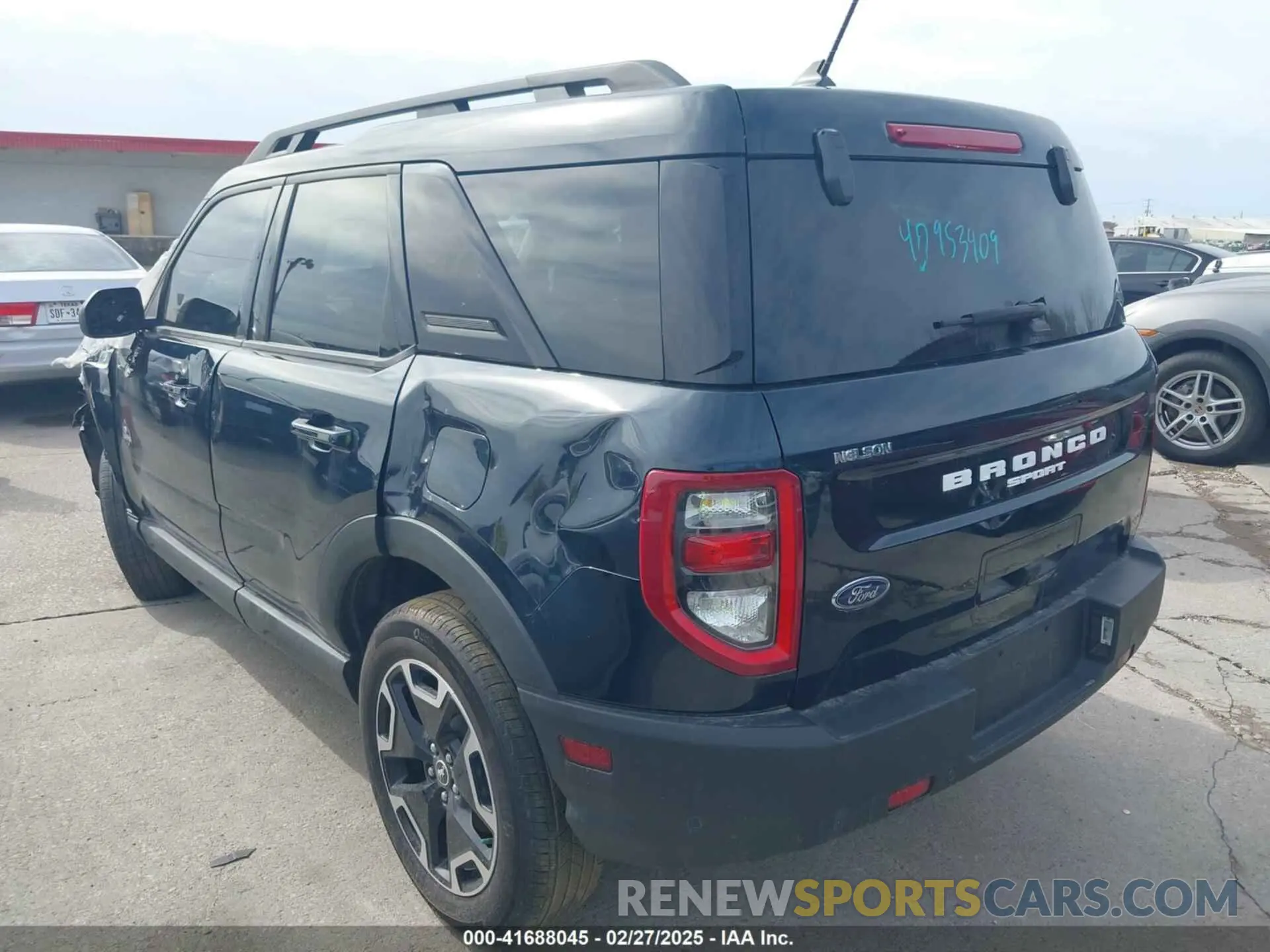 3 fotografías del automóvil dañado 3FMCR9C66NRE30271 FORD BRONCO SPORT 2022