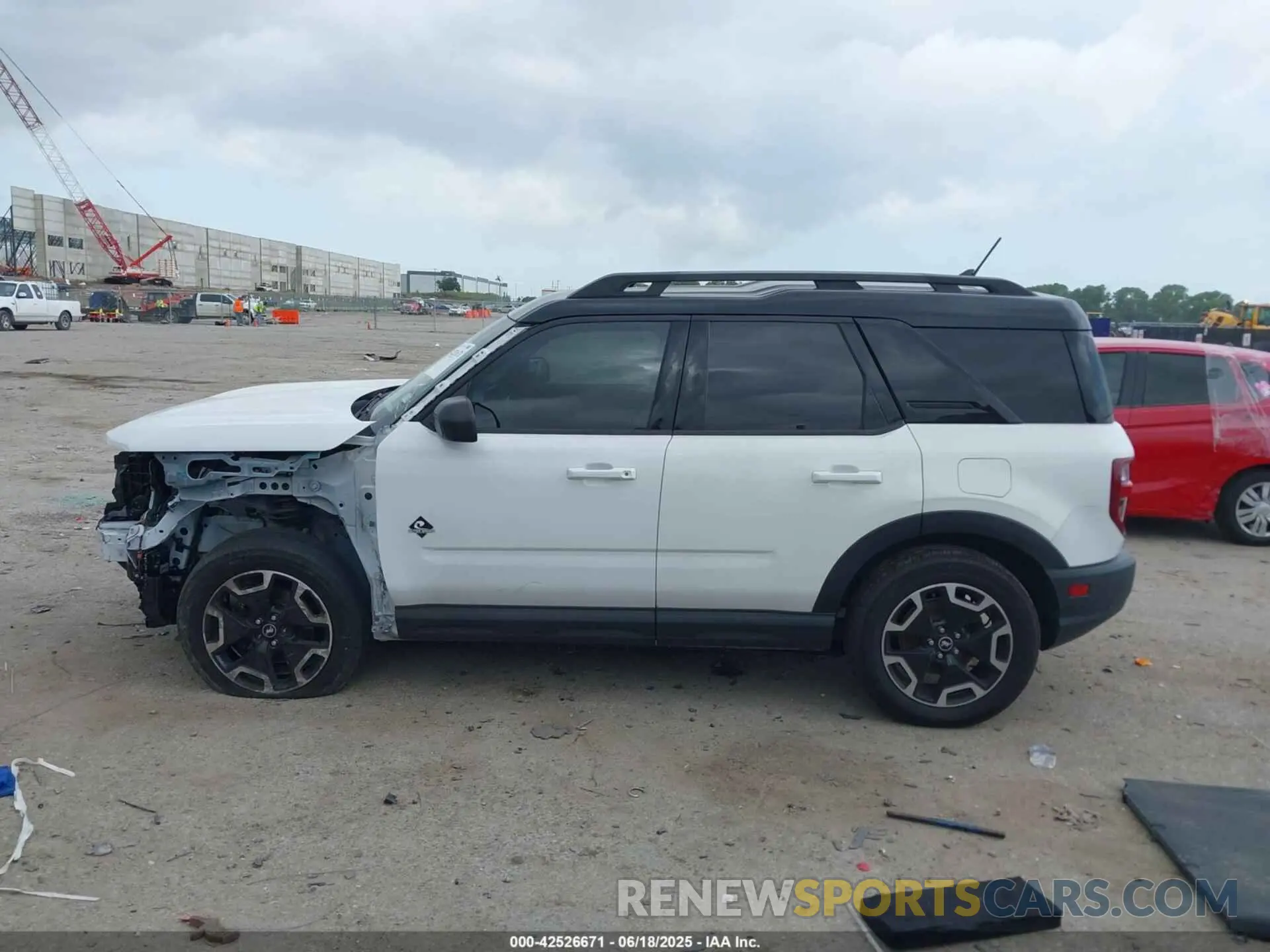 15 fotografías del automóvil dañado 3FMCR9C68NRE13200 FORD BRONCO SPORT 2022