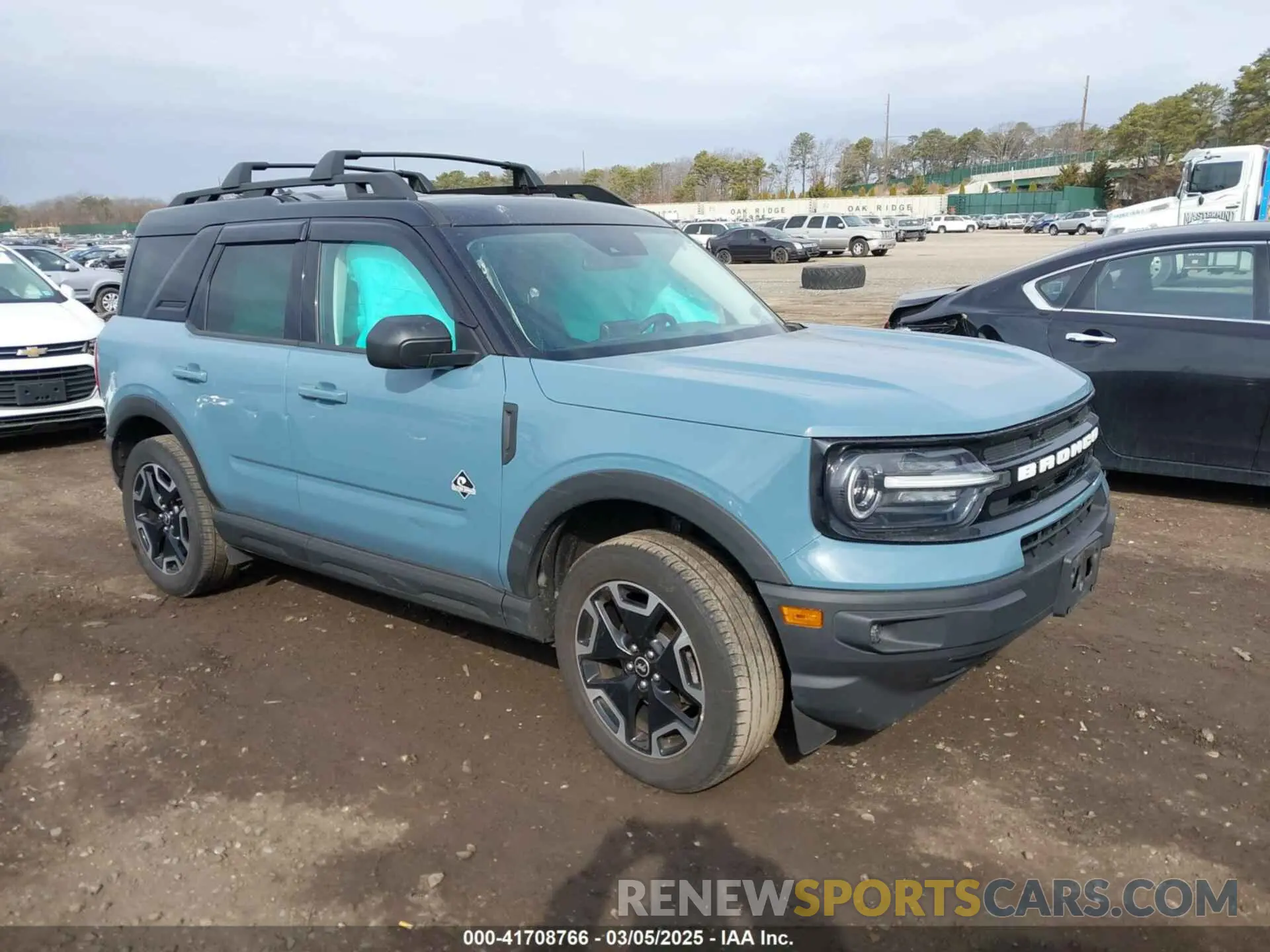 1 fotografías del automóvil dañado 3FMCR9C6XNRD72228 FORD BRONCO SPORT 2022