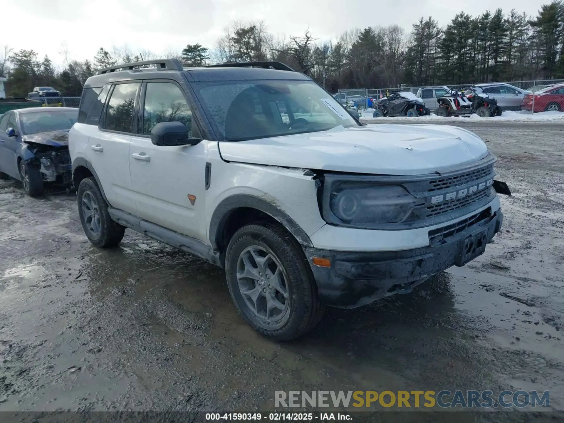 1 fotografías del automóvil dañado 3FMCR9D90NRD39327 FORD BRONCO SPORT 2022