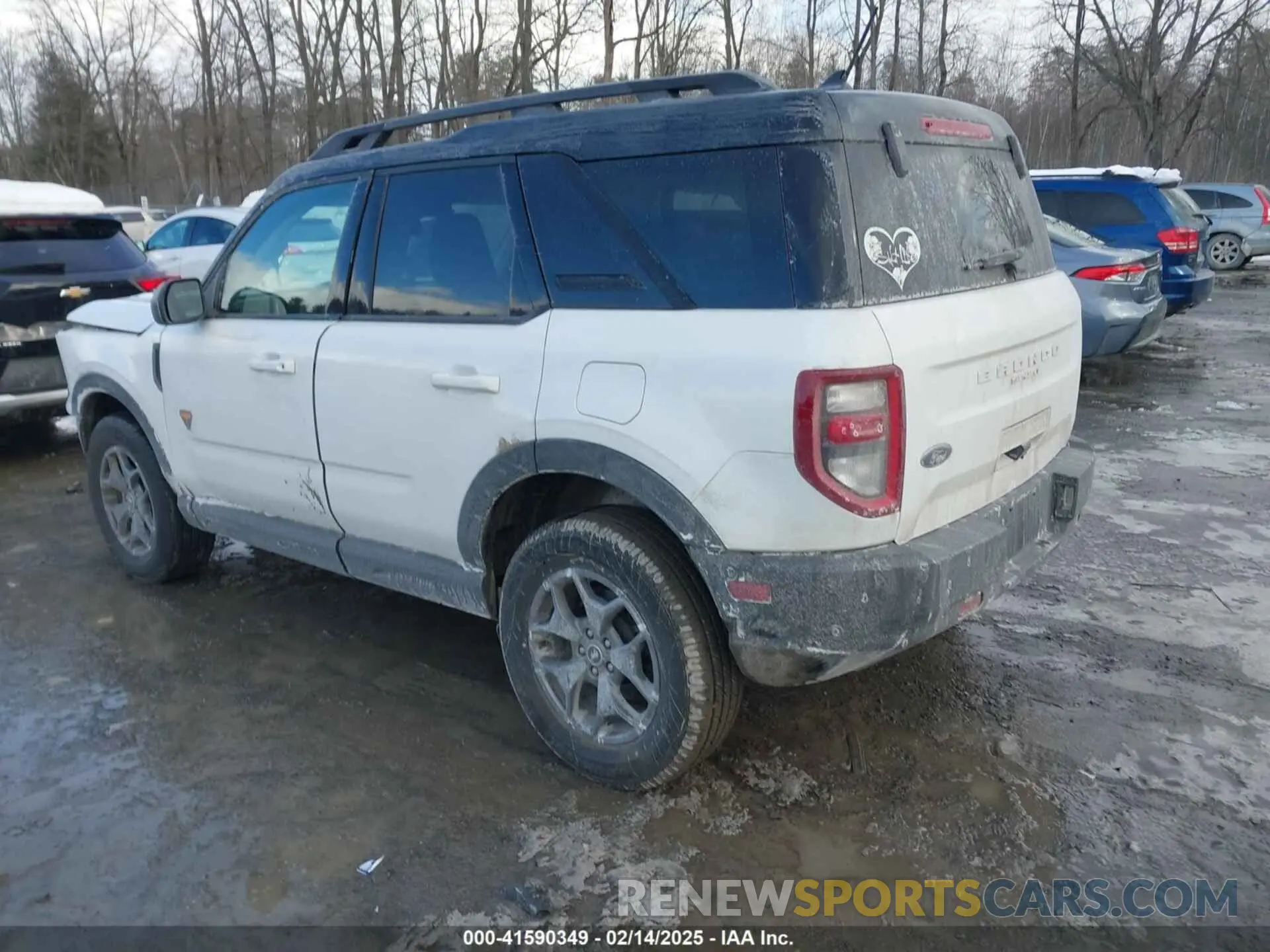 3 fotografías del automóvil dañado 3FMCR9D90NRD39327 FORD BRONCO SPORT 2022