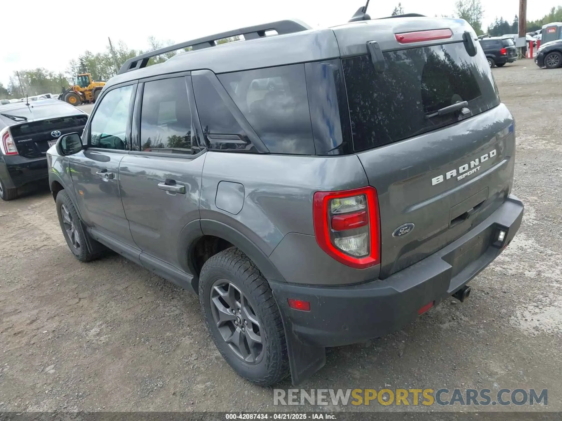 3 fotografías del automóvil dañado 3FMCR9D91NRE10776 FORD BRONCO SPORT 2022