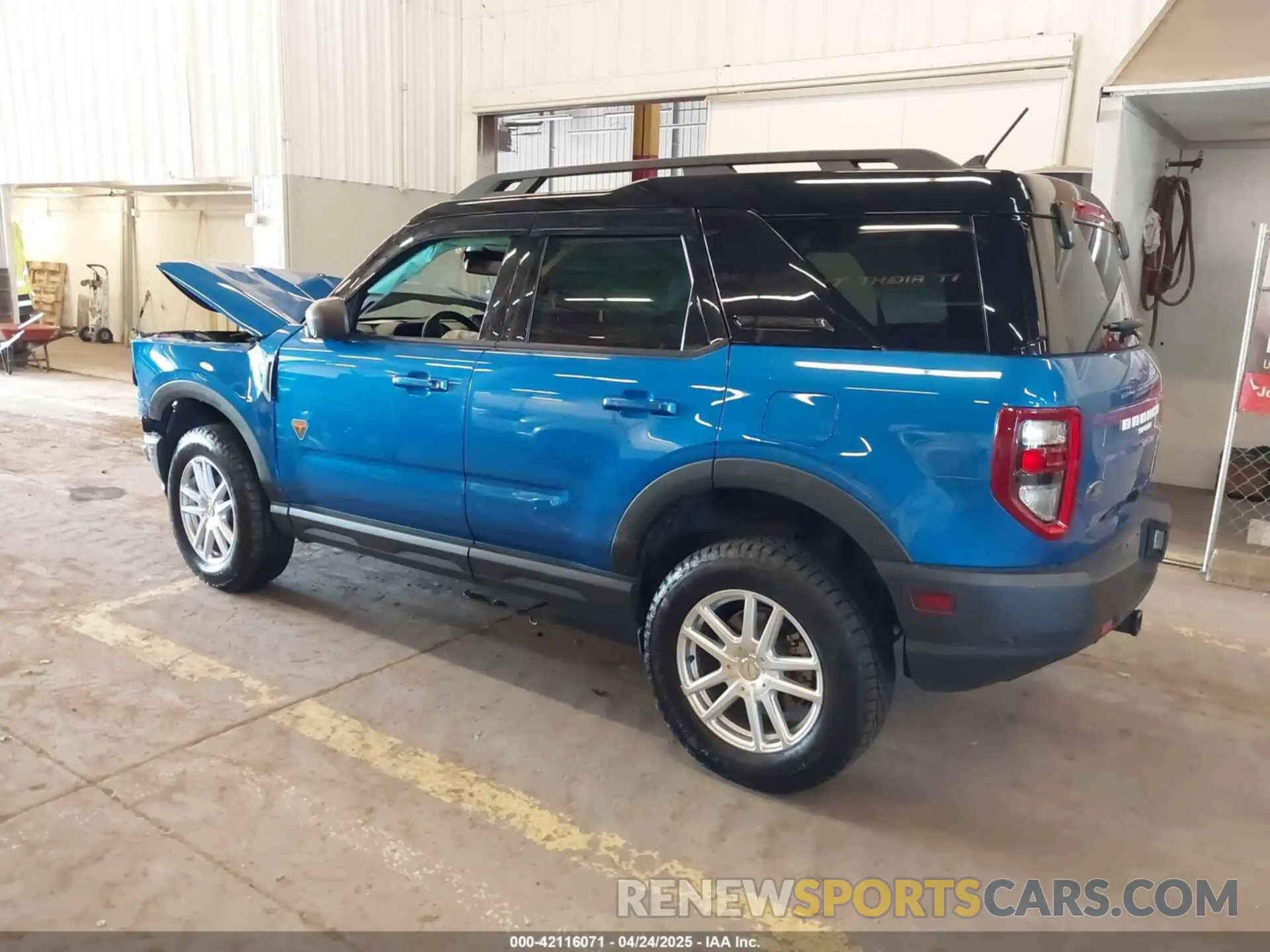 3 fotografías del automóvil dañado 3FMCR9D97NRD61924 FORD BRONCO SPORT 2022
