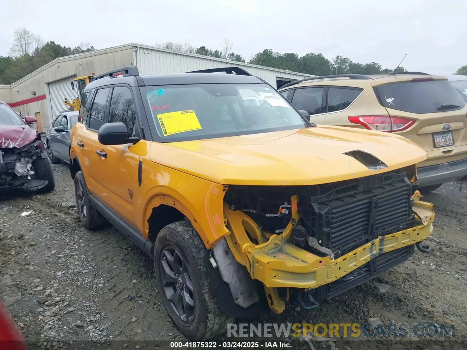 13 fotografías del automóvil dañado 3FMCR9D97NRD64967 FORD BRONCO SPORT 2022