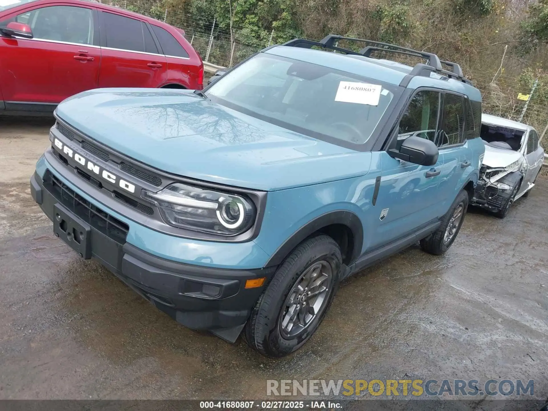 2 fotografías del automóvil dañado 3FMCR9B60PRD47925 FORD BRONCO SPORT 2023