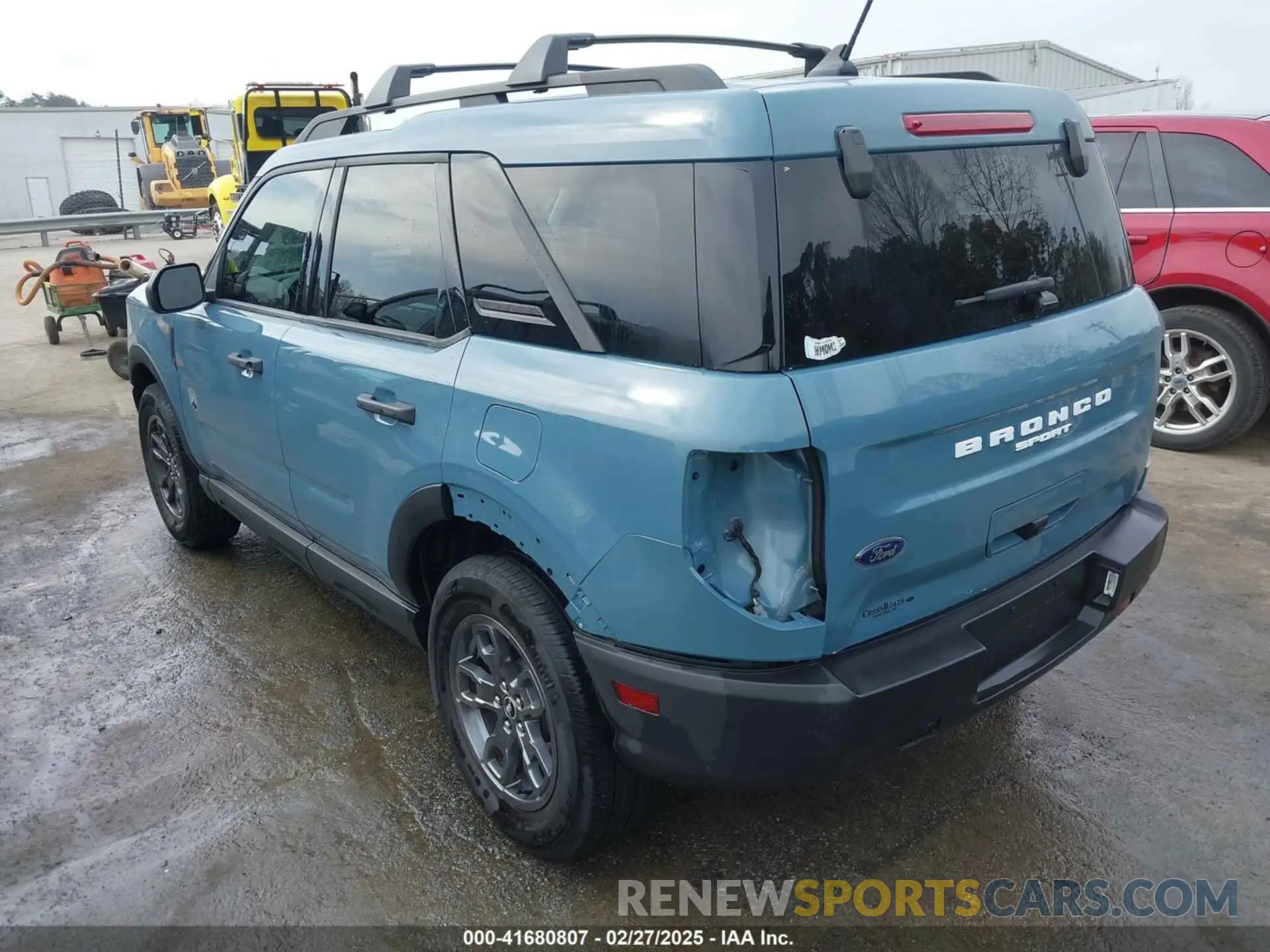 3 fotografías del automóvil dañado 3FMCR9B60PRD47925 FORD BRONCO SPORT 2023