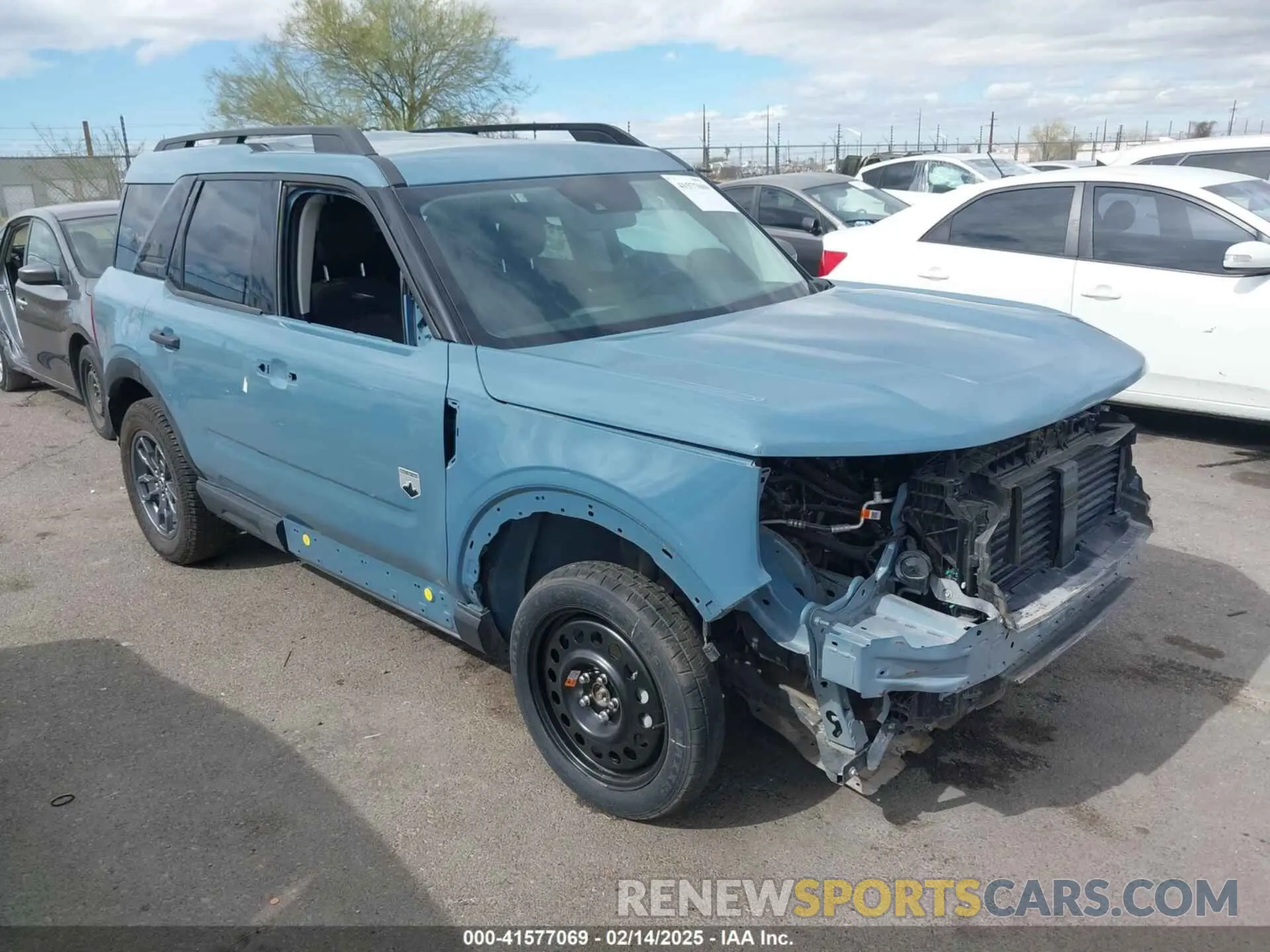 1 fotografías del automóvil dañado 3FMCR9B60PRE24051 FORD BRONCO SPORT 2023