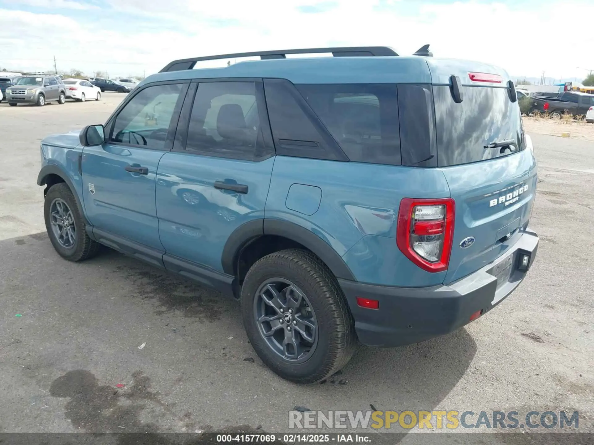 3 fotografías del automóvil dañado 3FMCR9B60PRE24051 FORD BRONCO SPORT 2023