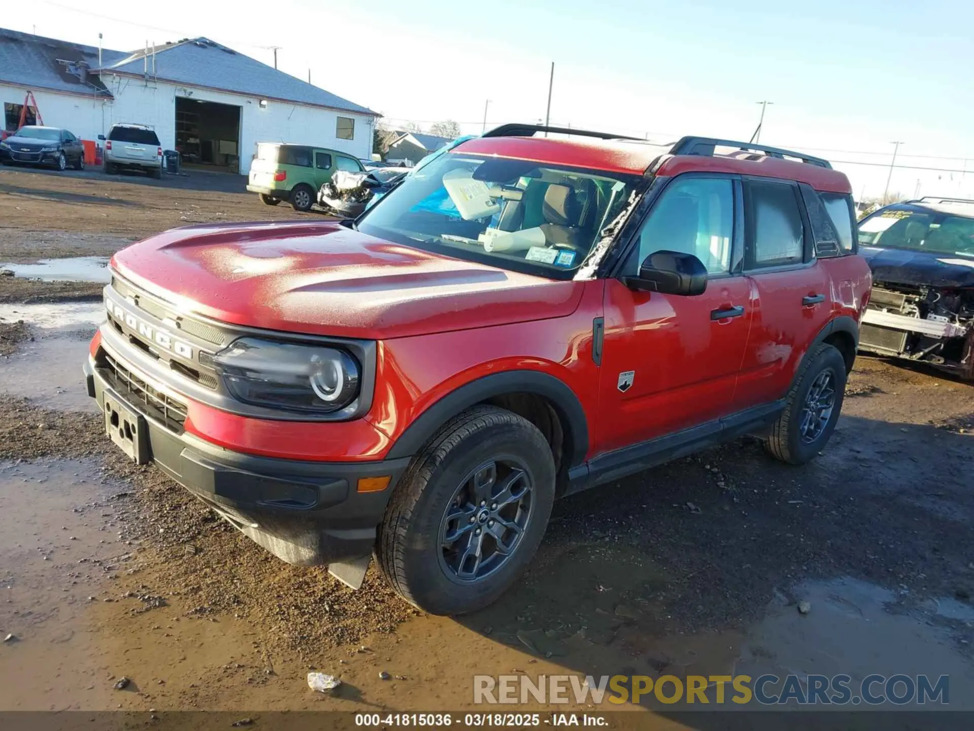 2 fotografías del automóvil dañado 3FMCR9B61PRD86510 FORD BRONCO SPORT 2023