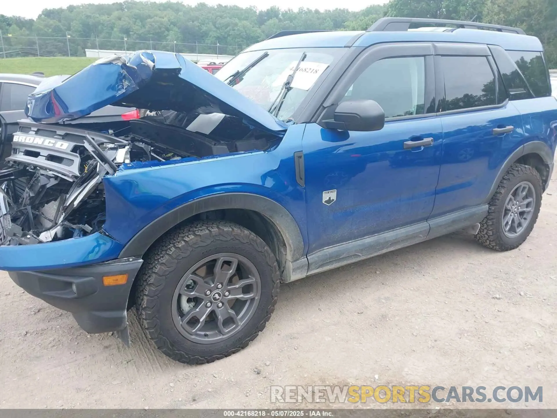 2 fotografías del automóvil dañado 3FMCR9B62PRD70686 FORD BRONCO SPORT 2023