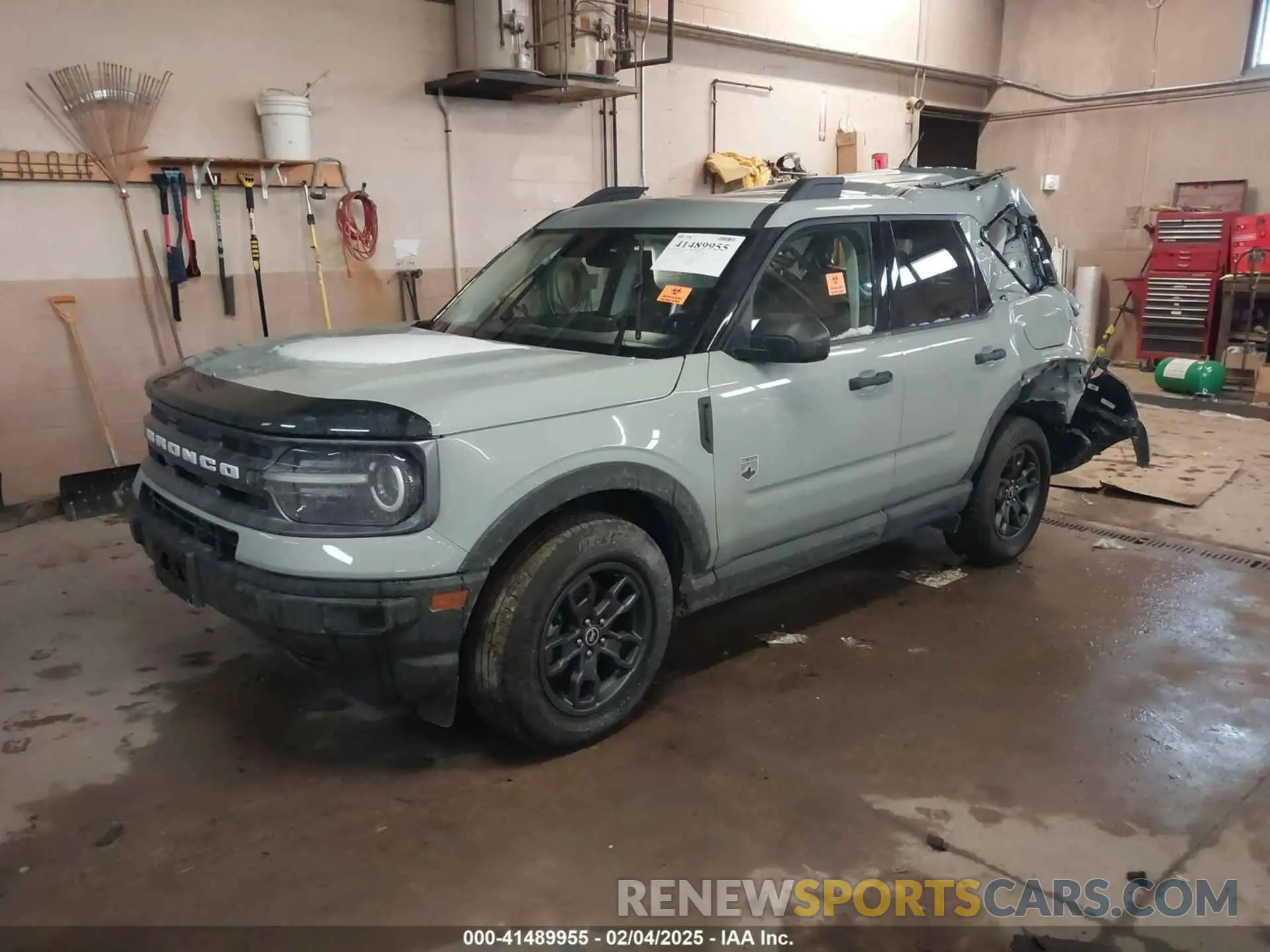 2 fotografías del automóvil dañado 3FMCR9B62PRE34838 FORD BRONCO SPORT 2023