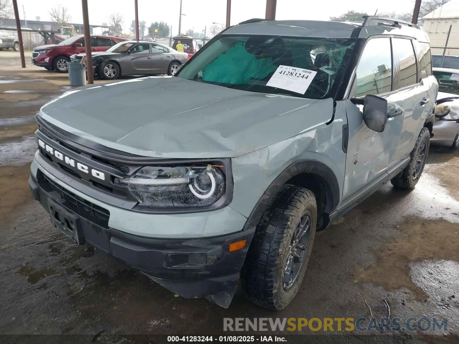2 fotografías del automóvil dañado 3FMCR9B62PRE35567 FORD BRONCO SPORT 2023