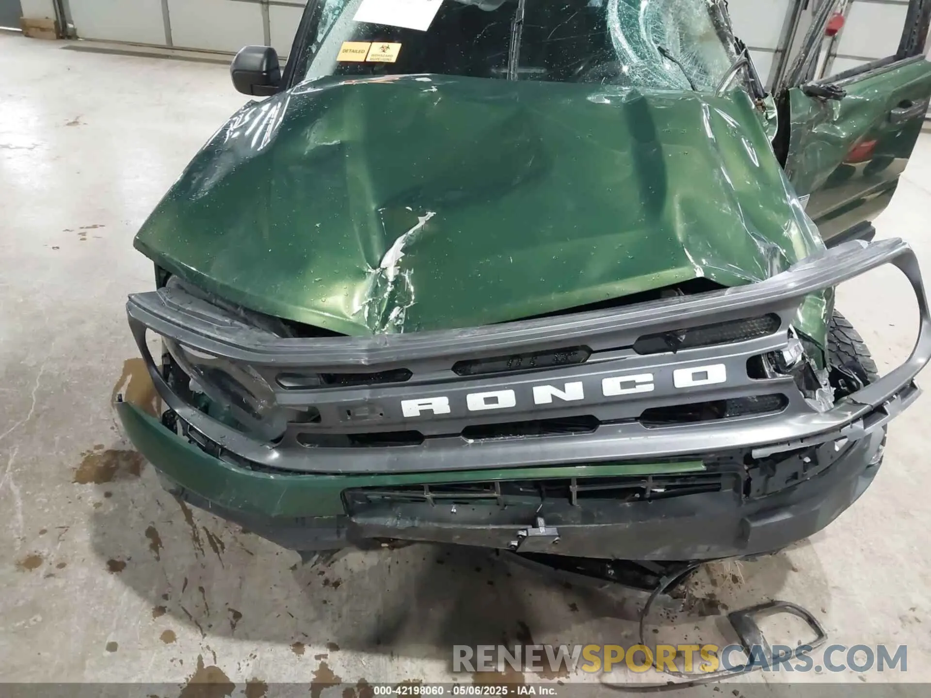 10 fotografías del automóvil dañado 3FMCR9B63PRD36059 FORD BRONCO SPORT 2023