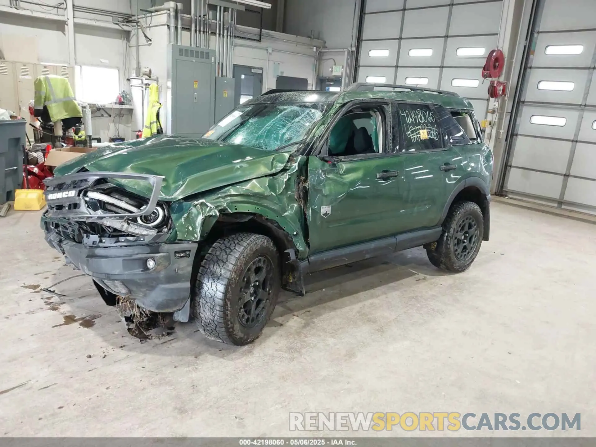 2 fotografías del automóvil dañado 3FMCR9B63PRD36059 FORD BRONCO SPORT 2023