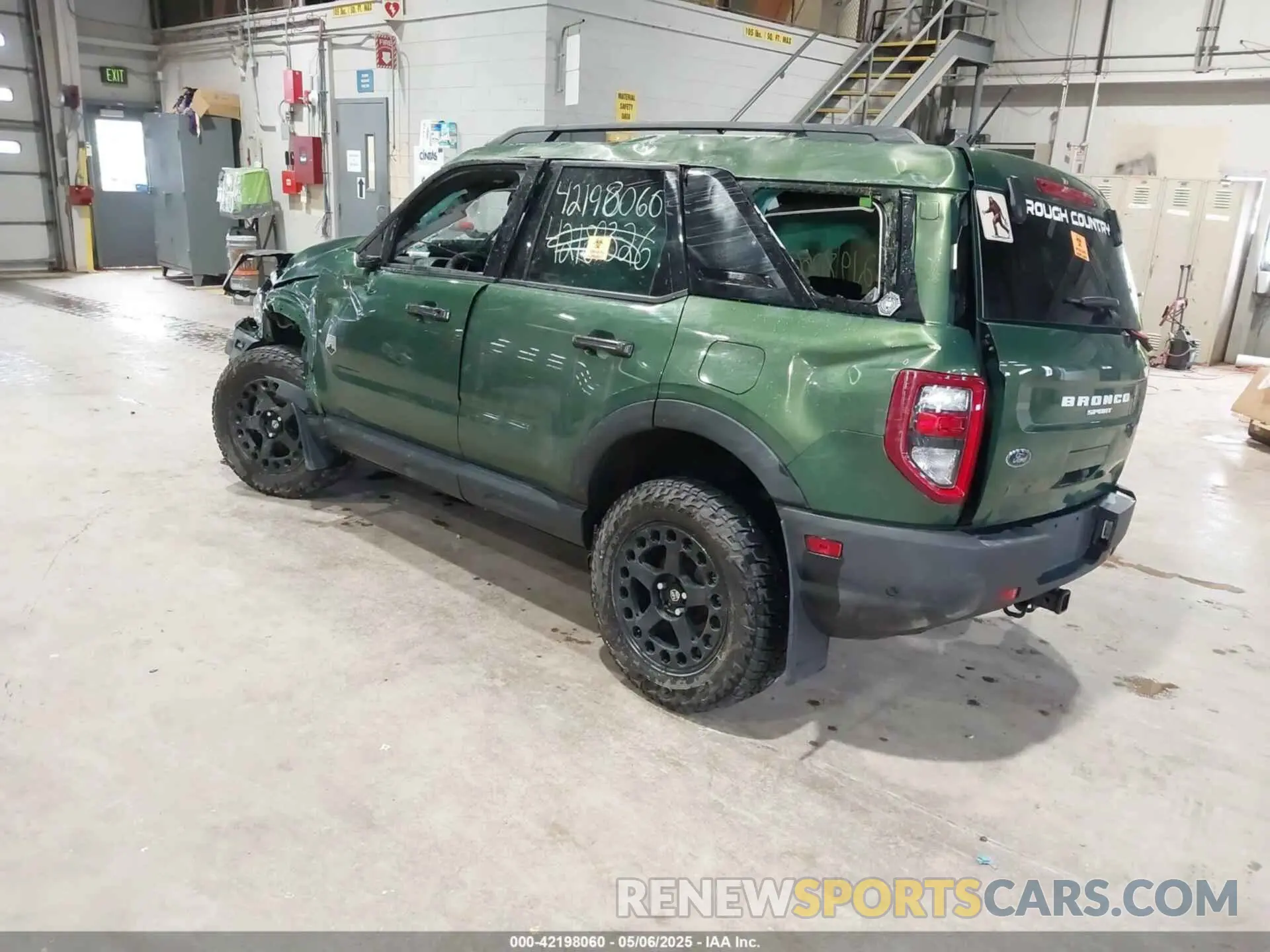 3 fotografías del automóvil dañado 3FMCR9B63PRD36059 FORD BRONCO SPORT 2023