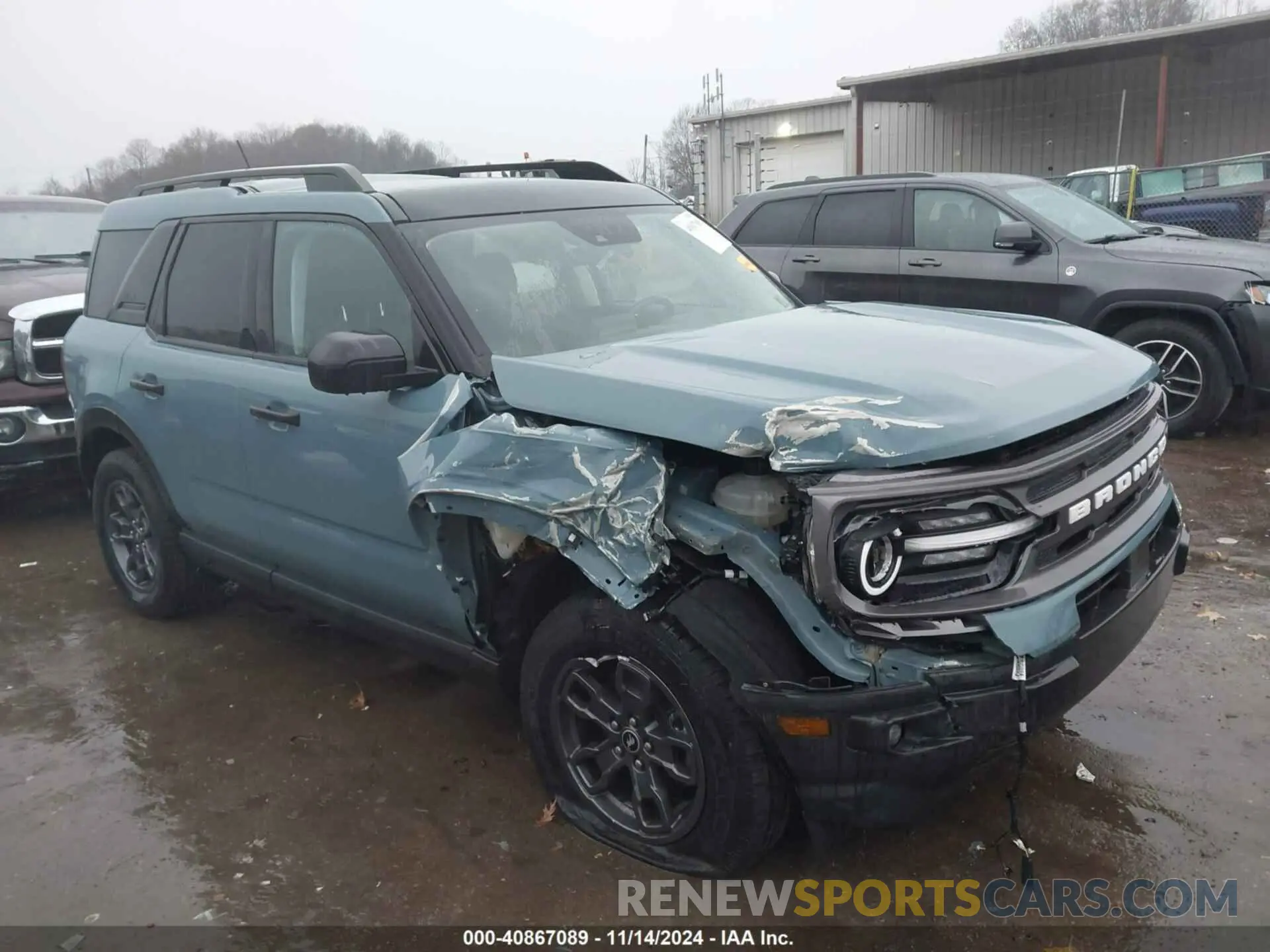 1 fotografías del automóvil dañado 3FMCR9B63PRD88954 FORD BRONCO SPORT 2023