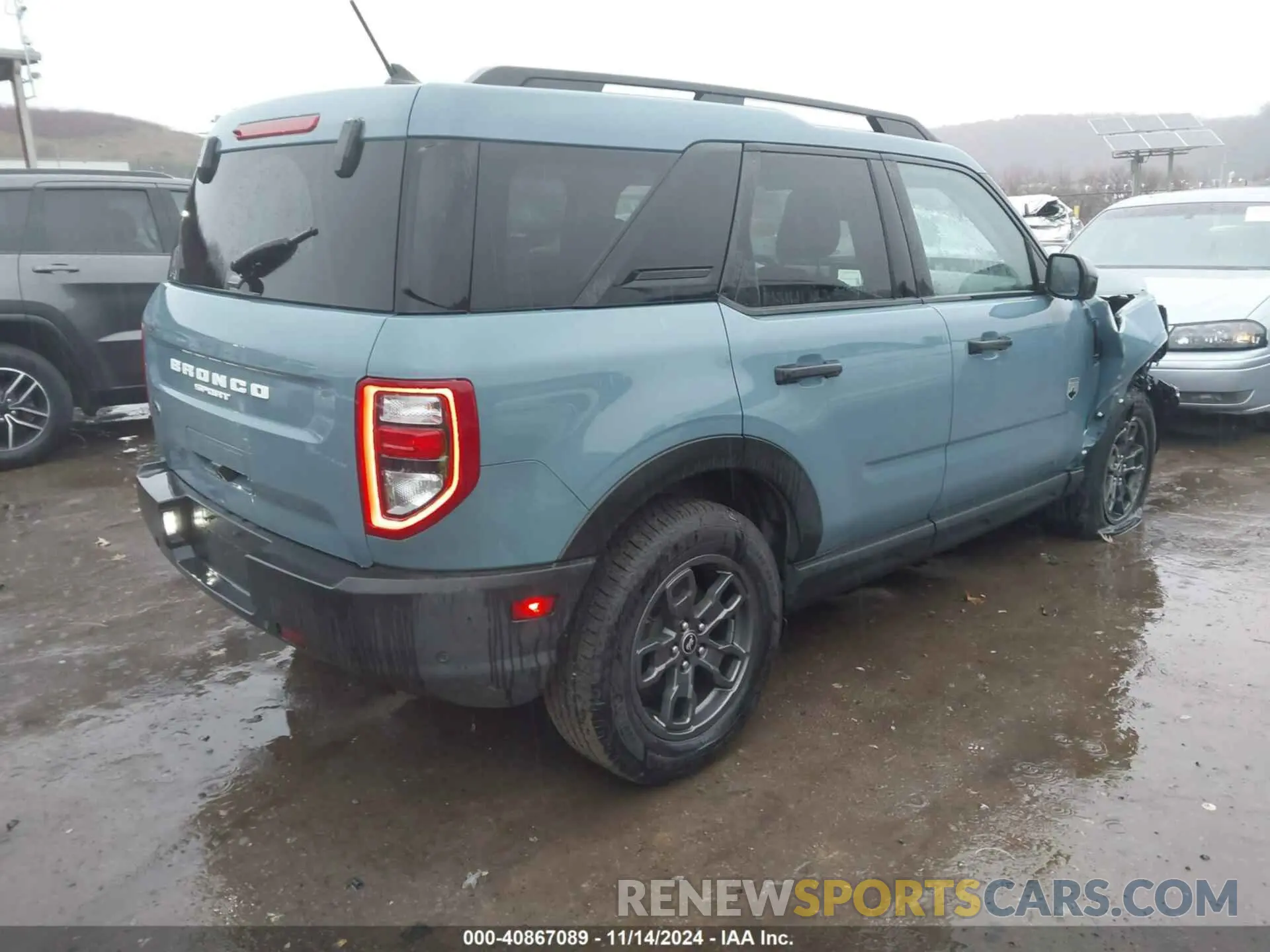4 fotografías del automóvil dañado 3FMCR9B63PRD88954 FORD BRONCO SPORT 2023