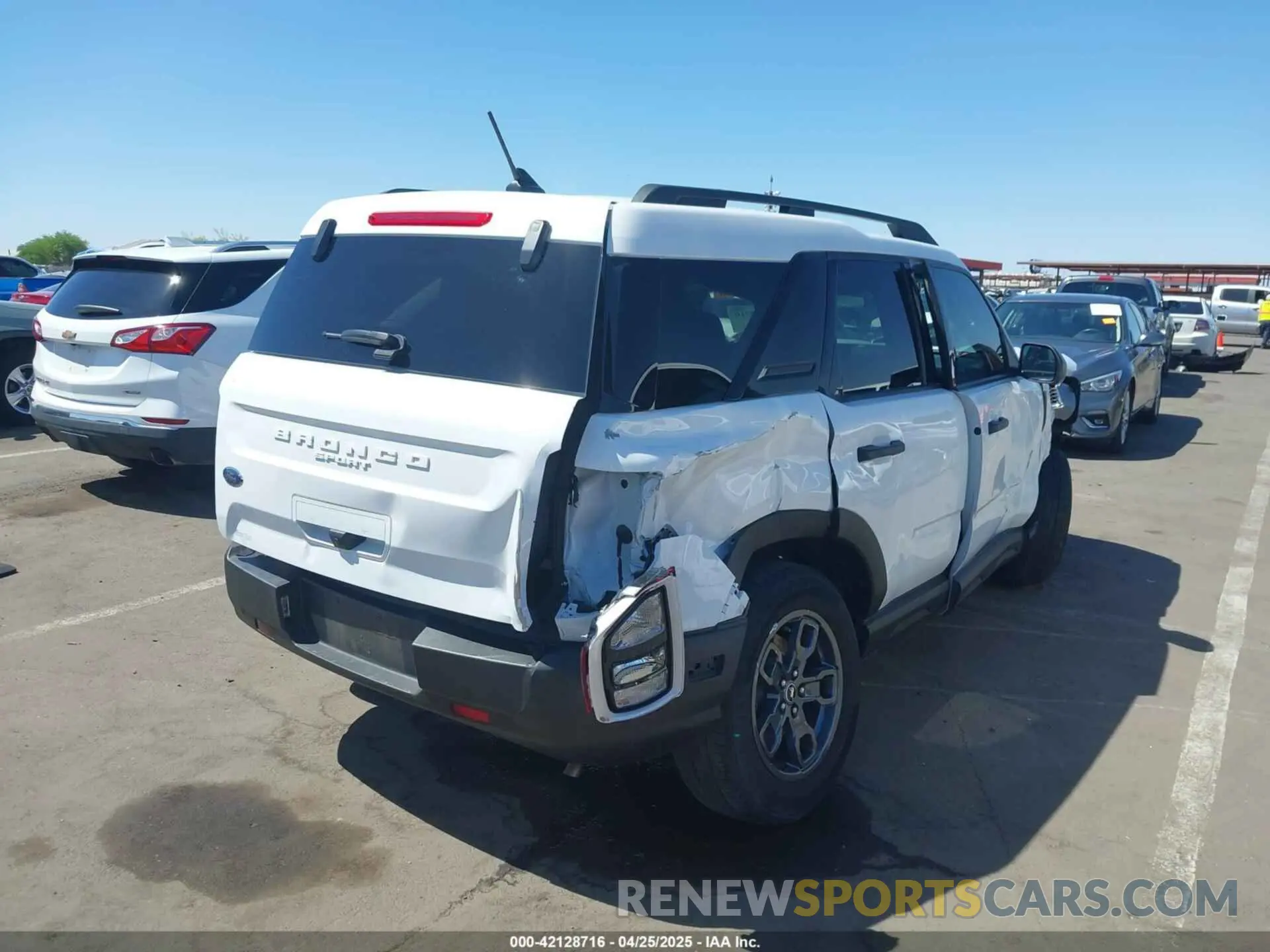 4 fotografías del automóvil dañado 3FMCR9B64PRD47457 FORD BRONCO SPORT 2023