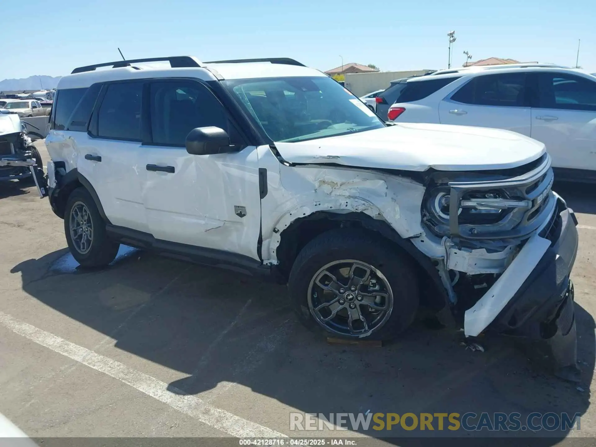 6 fotografías del automóvil dañado 3FMCR9B64PRD47457 FORD BRONCO SPORT 2023