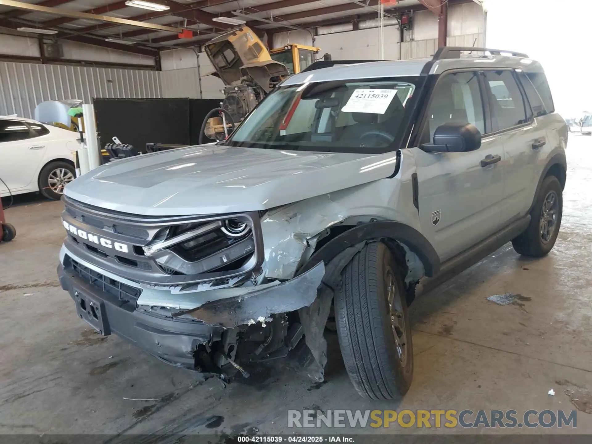 2 fotografías del automóvil dañado 3FMCR9B64PRD95881 FORD BRONCO SPORT 2023