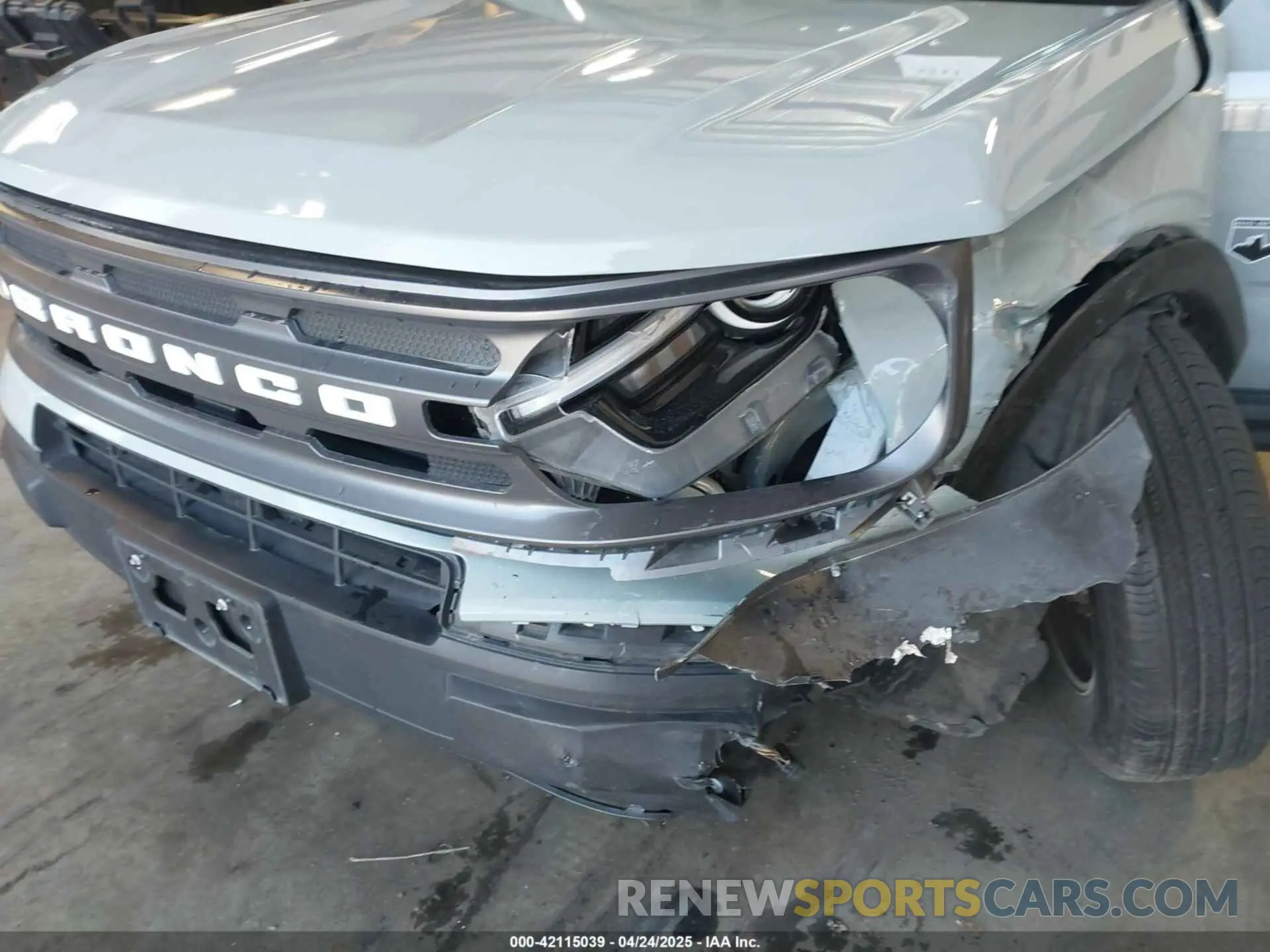 6 fotografías del automóvil dañado 3FMCR9B64PRD95881 FORD BRONCO SPORT 2023