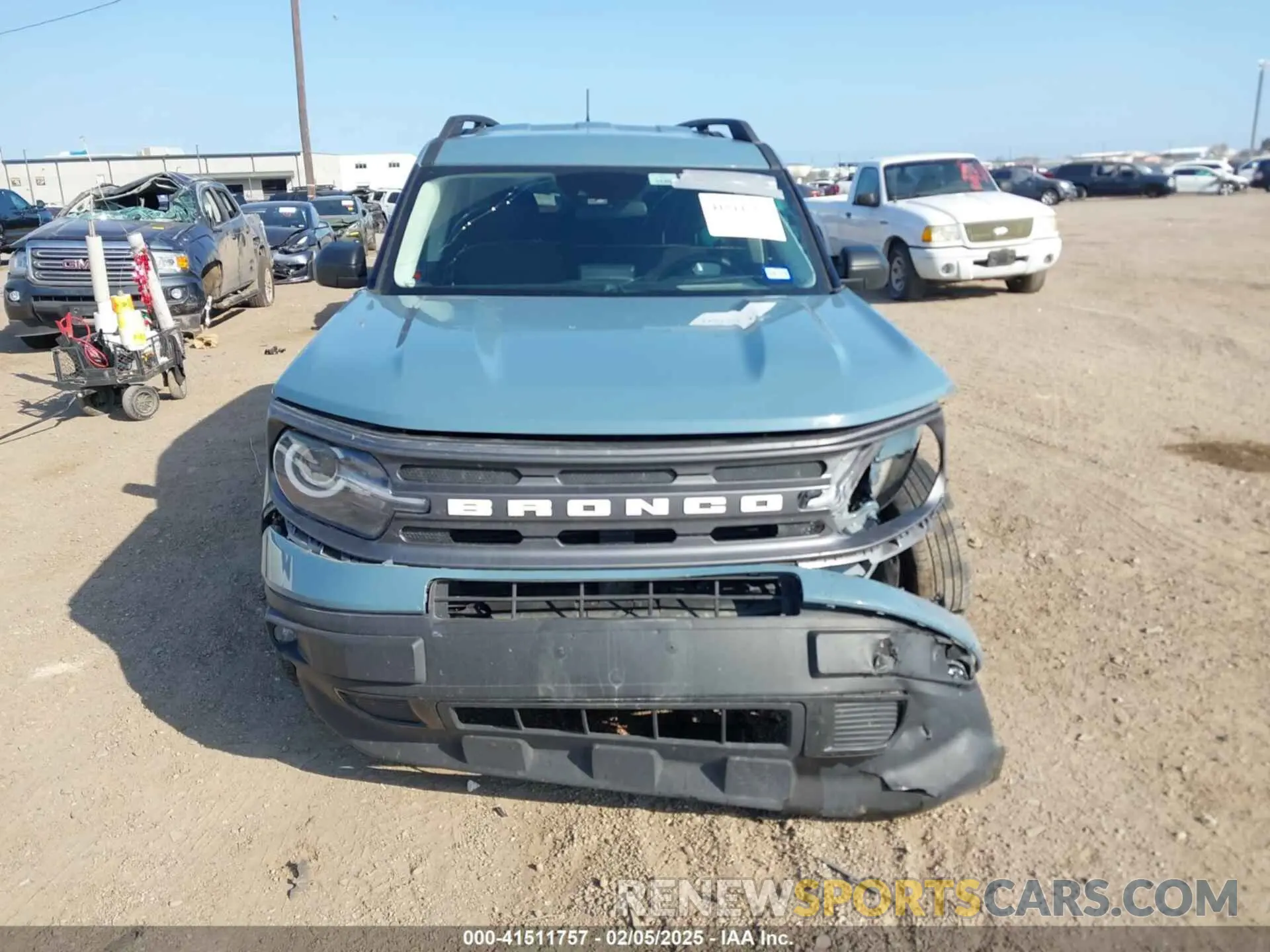 12 fotografías del automóvil dañado 3FMCR9B65PRD13818 FORD BRONCO SPORT 2023