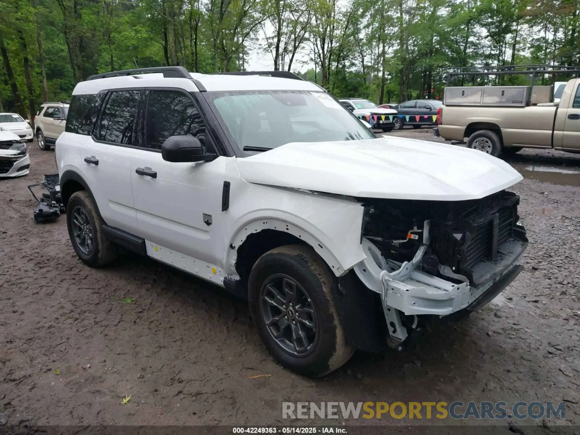 1 fotografías del automóvil dañado 3FMCR9B67PRE23060 FORD BRONCO SPORT 2023