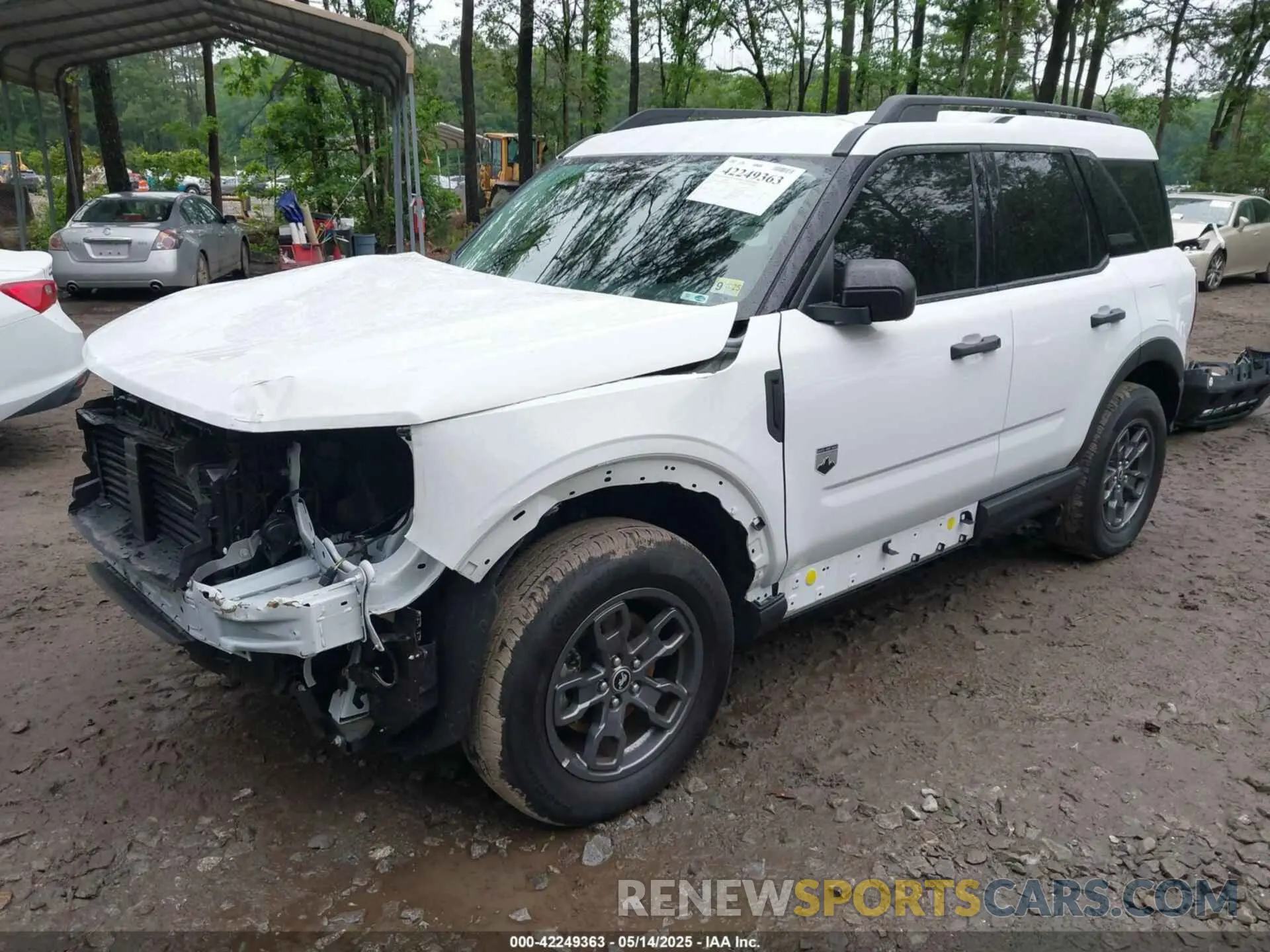 2 fotografías del automóvil dañado 3FMCR9B67PRE23060 FORD BRONCO SPORT 2023