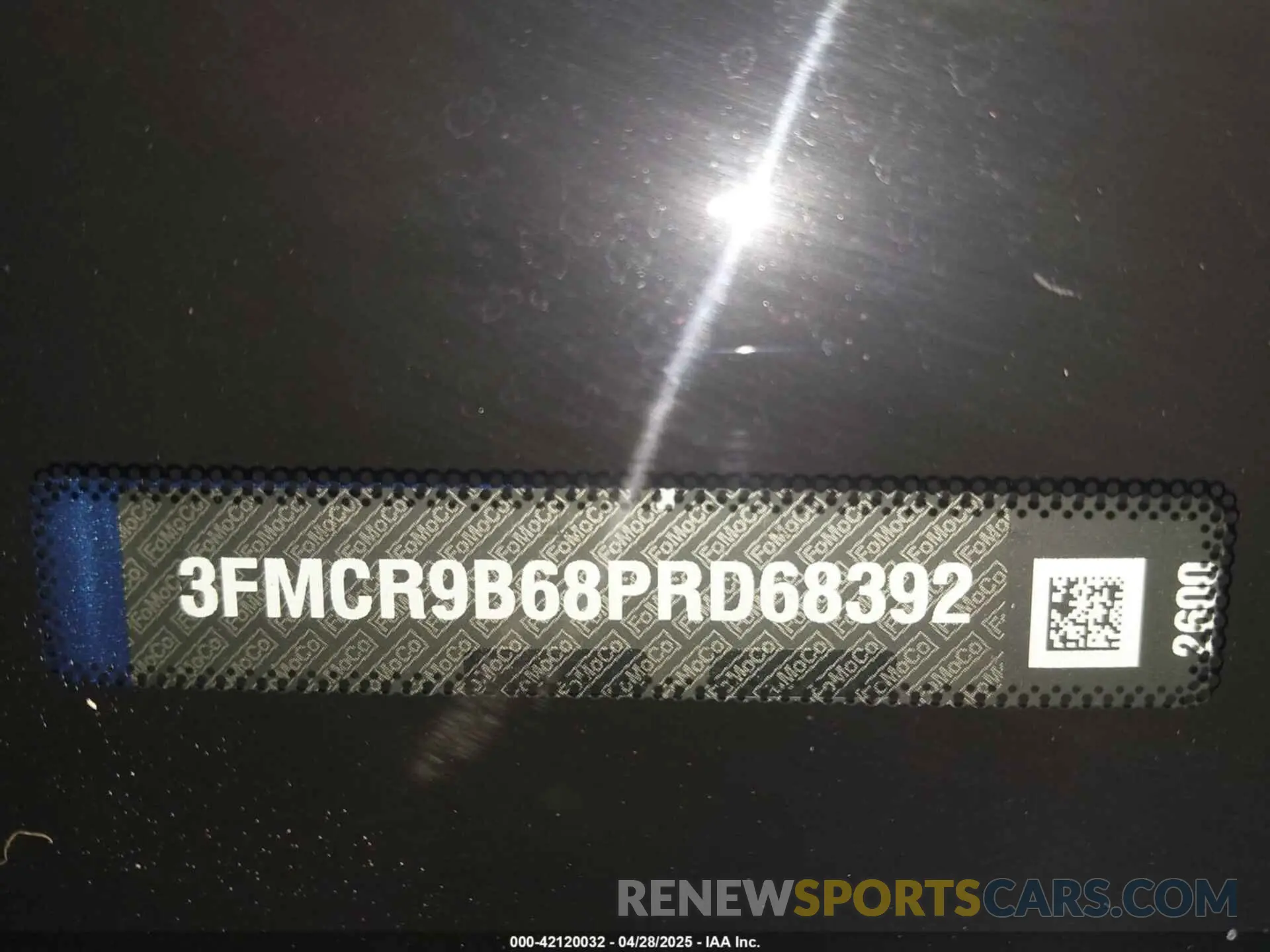 18 fotografías del automóvil dañado 3FMCR9B68PRD68392 FORD BRONCO SPORT 2023