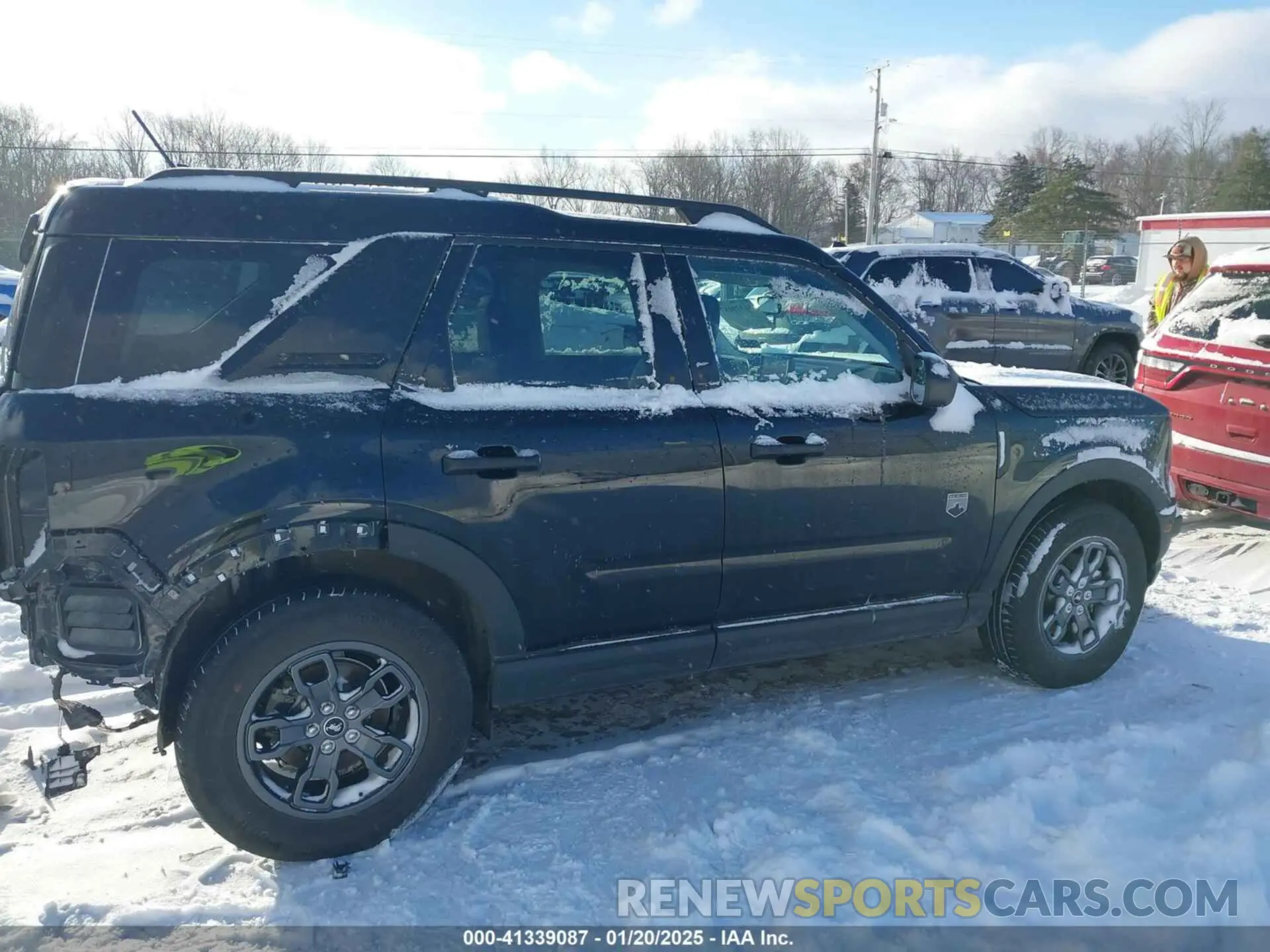 14 fotografías del automóvil dañado 3FMCR9B69PRD67249 FORD BRONCO SPORT 2023